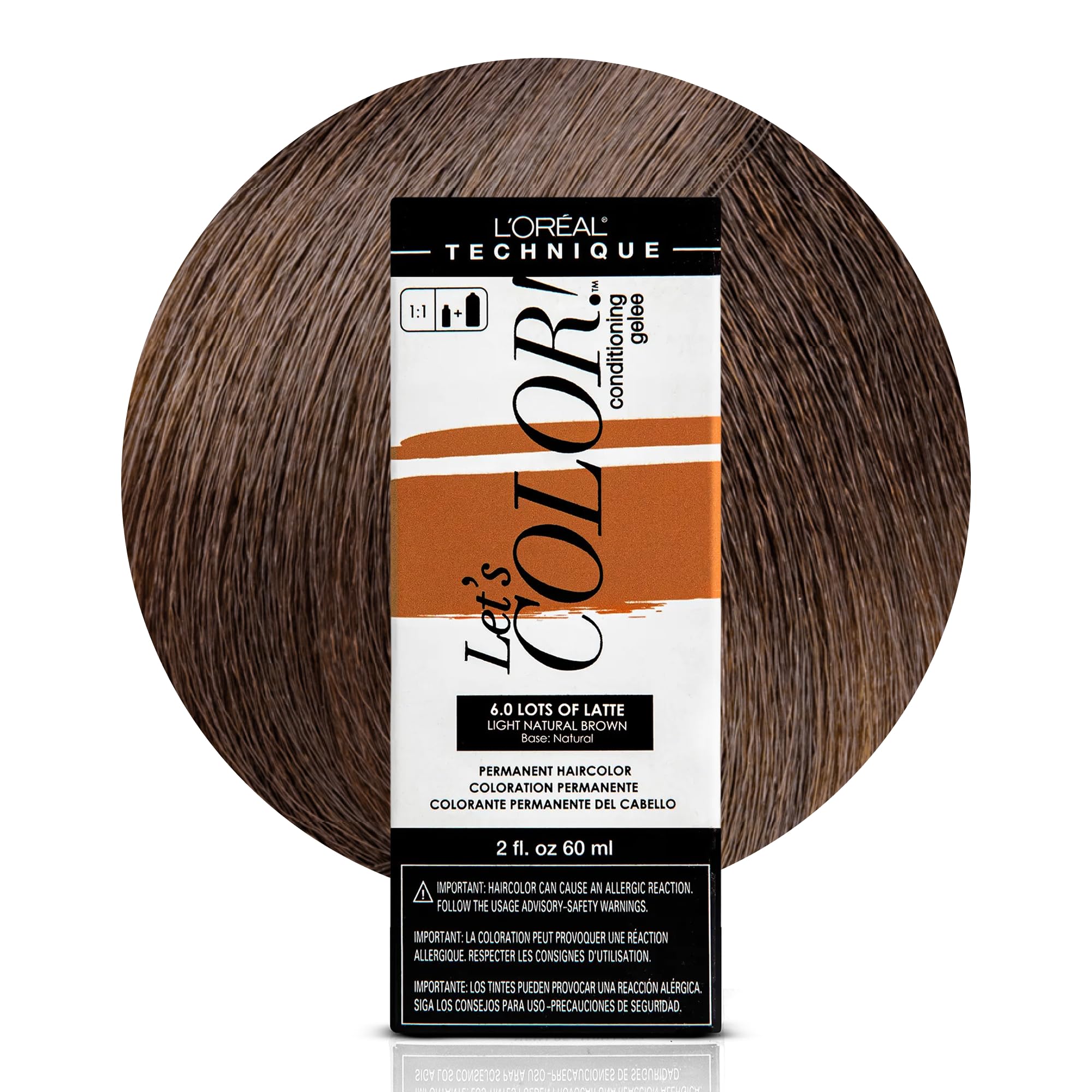 L'oreal Technique Let's Color Conditioning Gelee Permanent Hair Color High