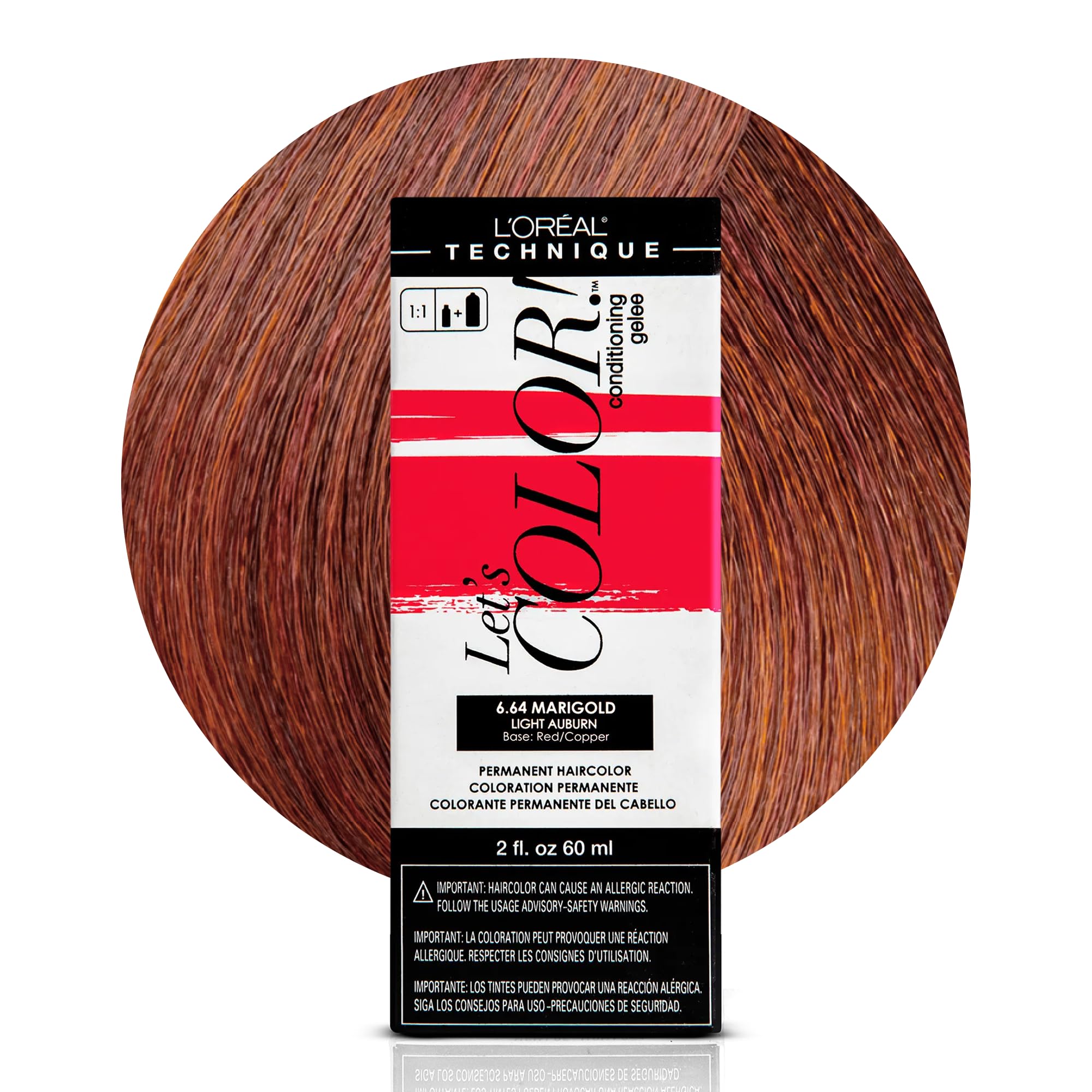 L'oreal Technique Let's Color Conditioning Gelee Permanent Hair Color High