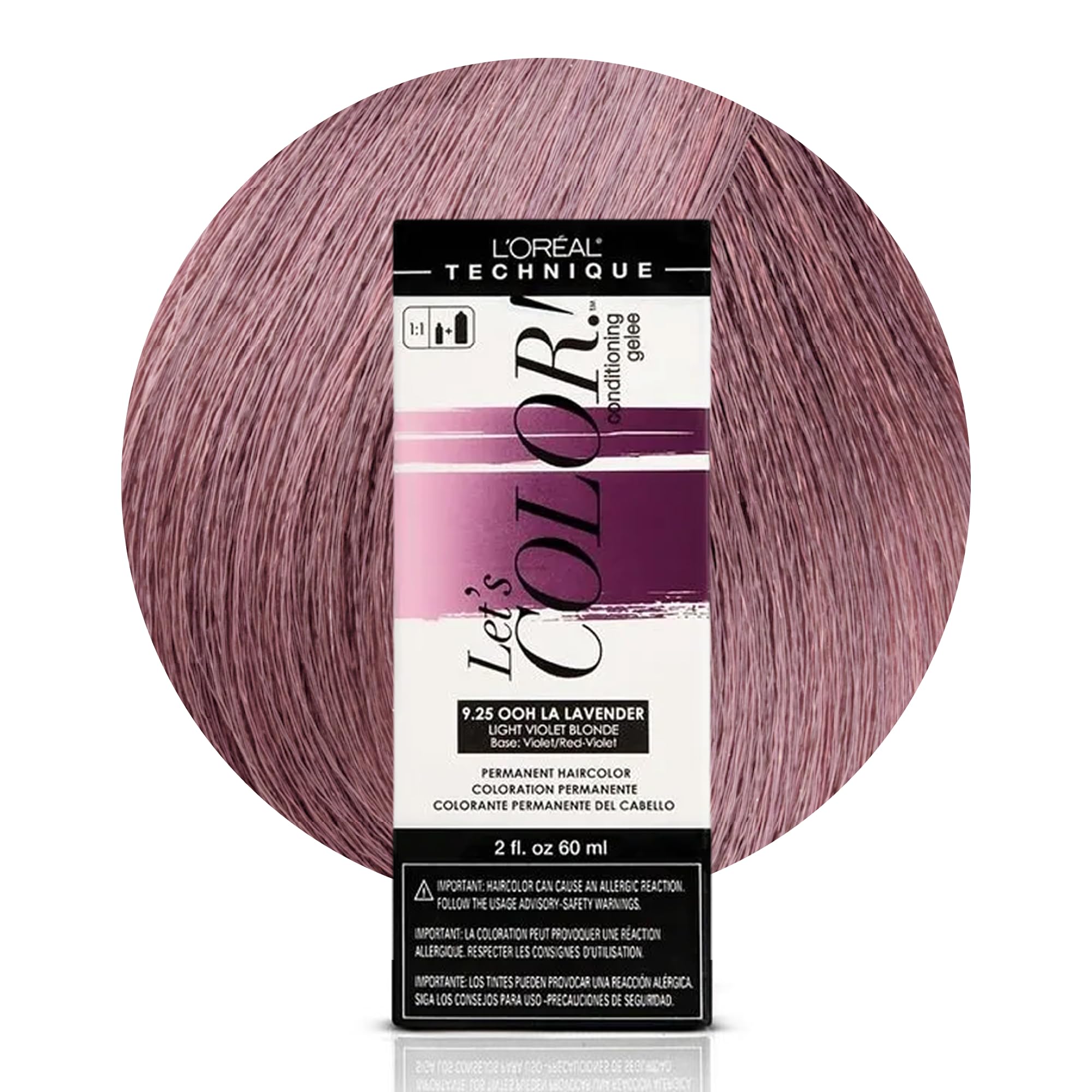 L'oreal Technique Let's Color Conditioning Gelee Permanent Hair Color High