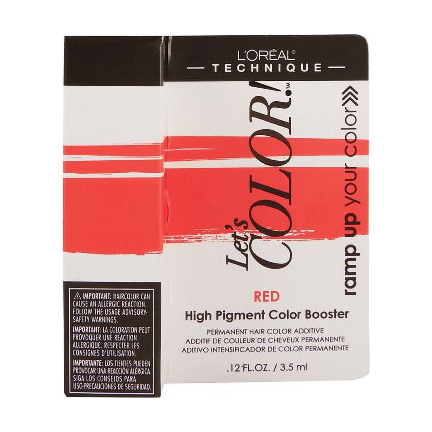 L'oreal Let's Color! Color Booster Red 0.12 oz