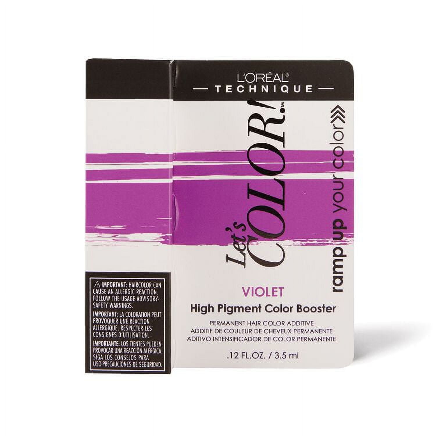 L'oreal Let's Color! Color Booster Violet 0.12 oz