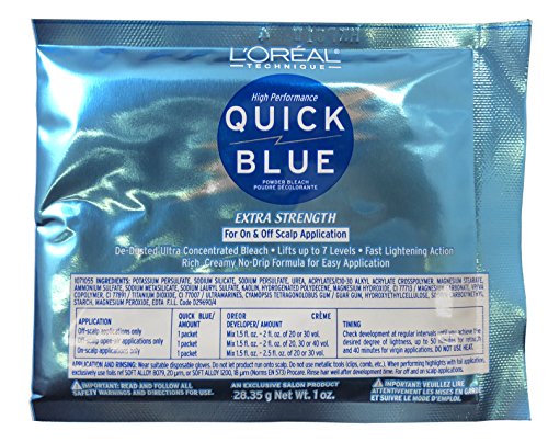 L'oreal Paris High Performance Quick Blue Powder Bleach Extra Strength 1 oz - Thumbnail 3