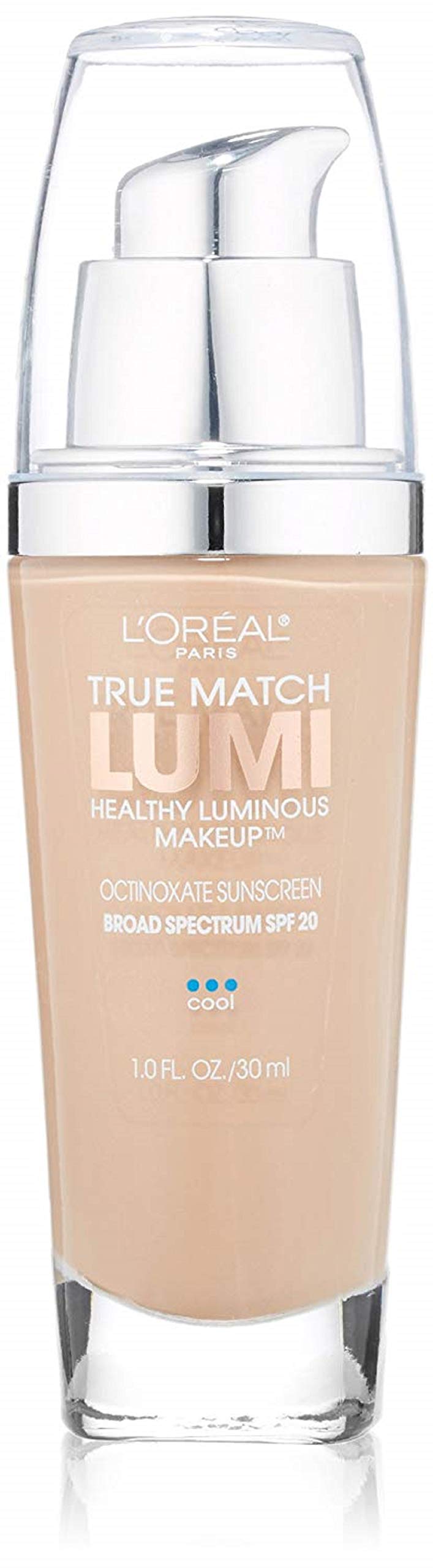 (12-pack) L'Oreal True Match Lumi Healthy Luminous Makeup, Creamy Natural [C3], 1.0 oz (Pack of 2)