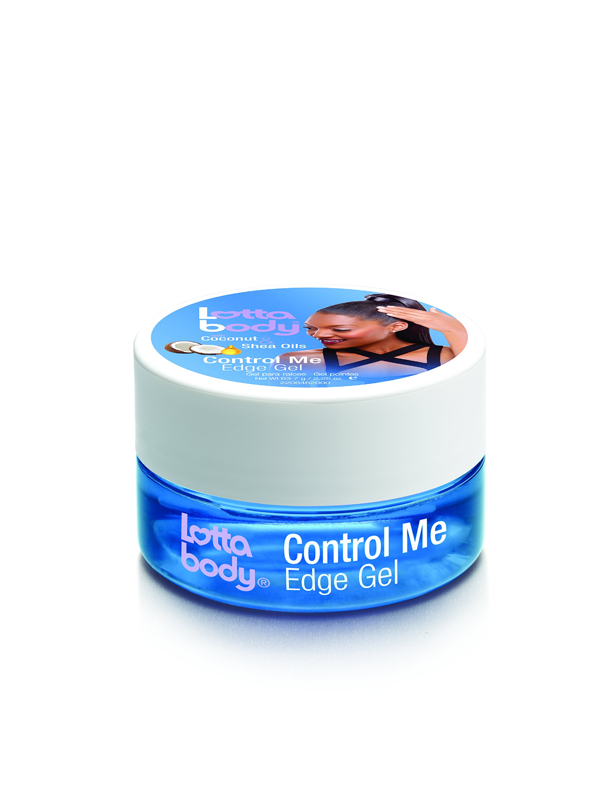 Lotta Body Coconut Shea Oils Control Me Edge Gel 2.25 oz