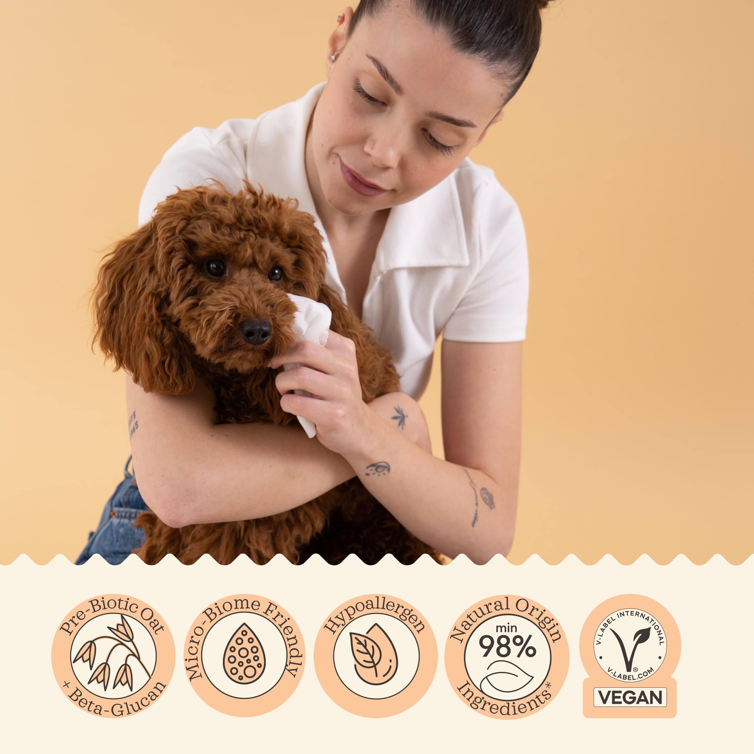 (3-pack) Lumi-Noble Puppy Pet Wipes - Thumbnail 2