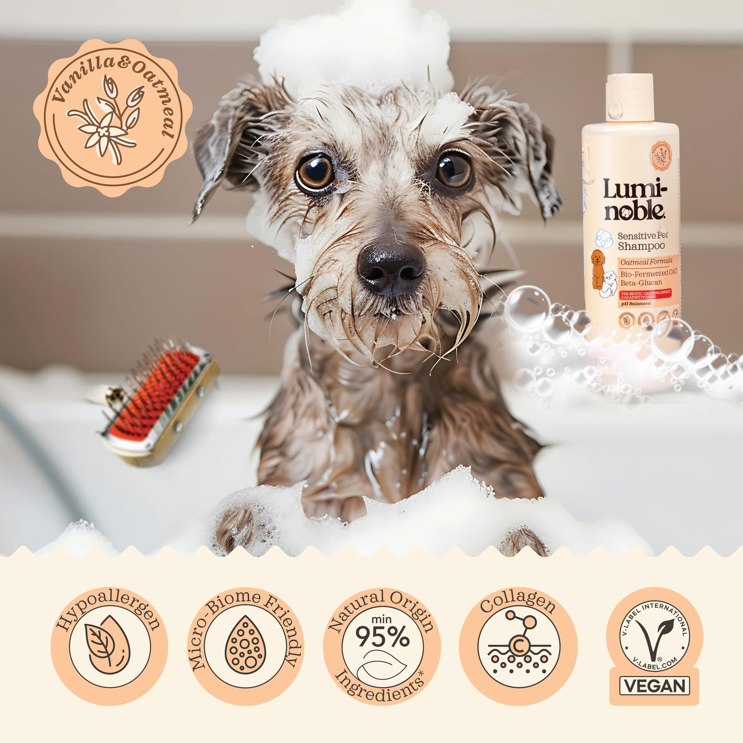 (3-pack) Lumi-Noble Sensitive Pet Shampoo - Thumbnail 2