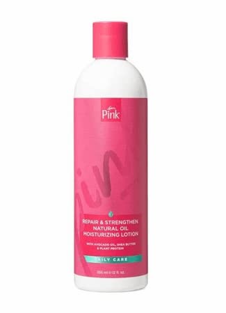 Lusters Pink Repair Strengthening Natural Oil Moisturizing Lotion 12 oz - Thumbnail 2