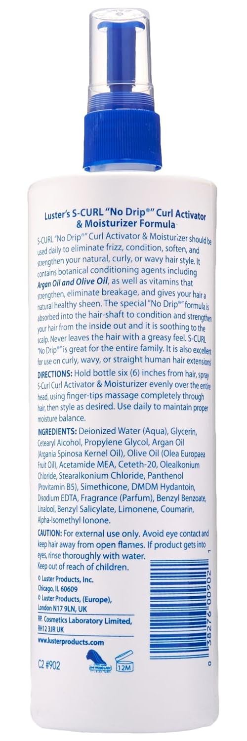 Luster's S Curl No Drip Curl Activator Moisturizer 16 Fl Oz - Thumbnail 2