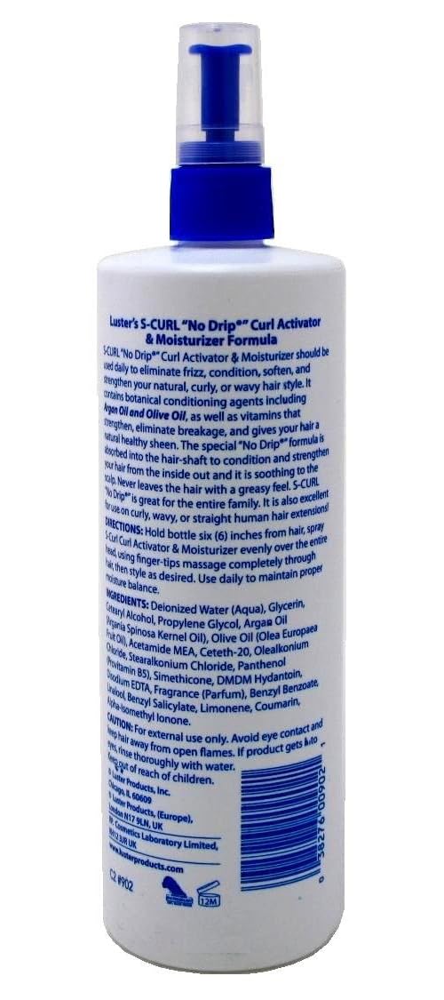 Luster's S Curl No Drip Curl Activator Moisturizer 16 Fl Oz - Thumbnail 3