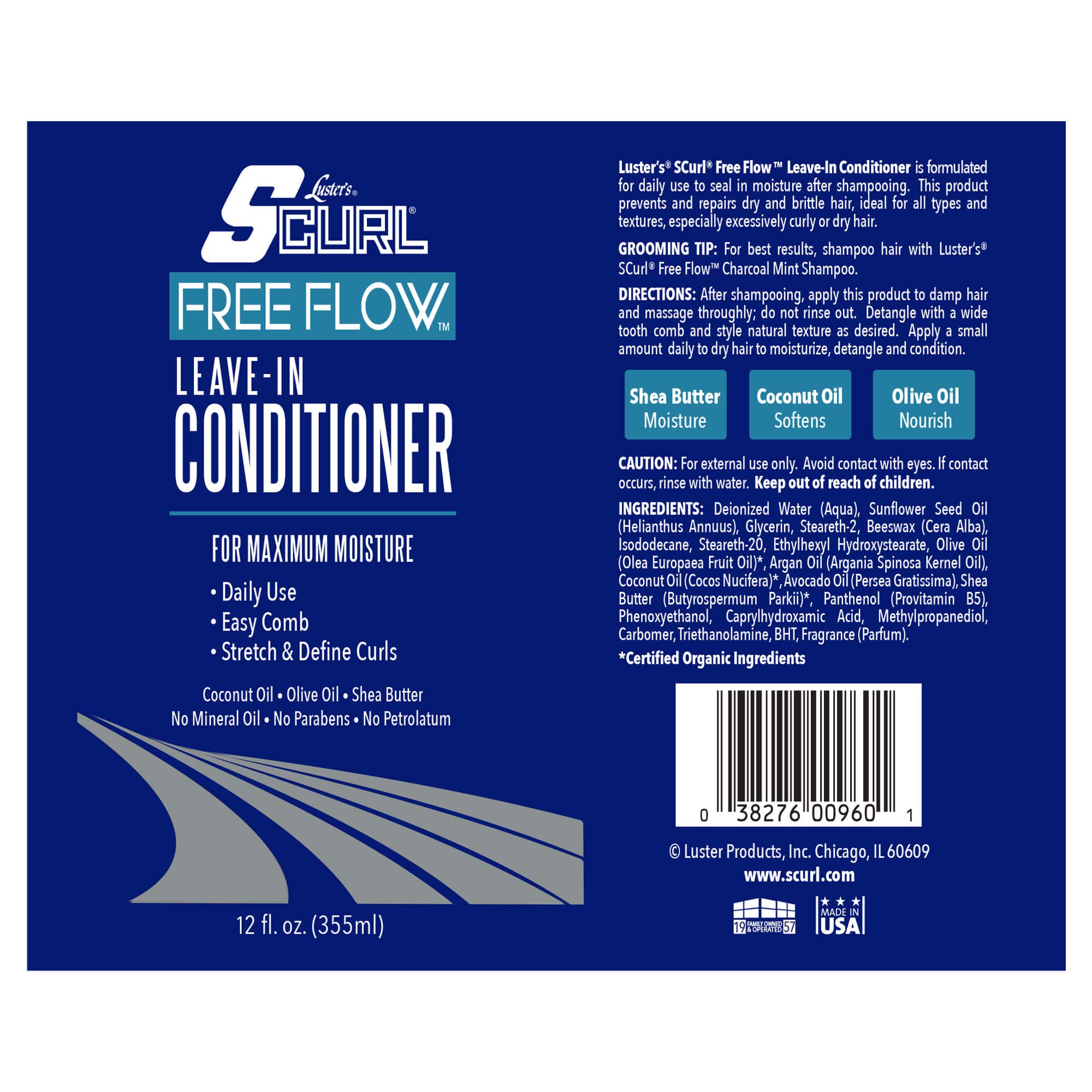 Luster's Scurl Free Flow Leave In Conditioner - Thumbnail 3