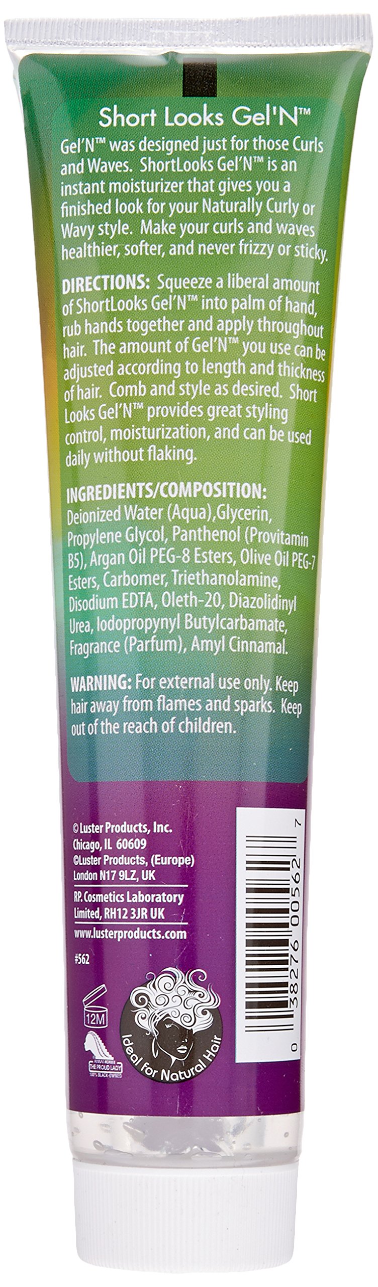 Luster's Shortlooks Gel'n 6 oz - Thumbnail 2