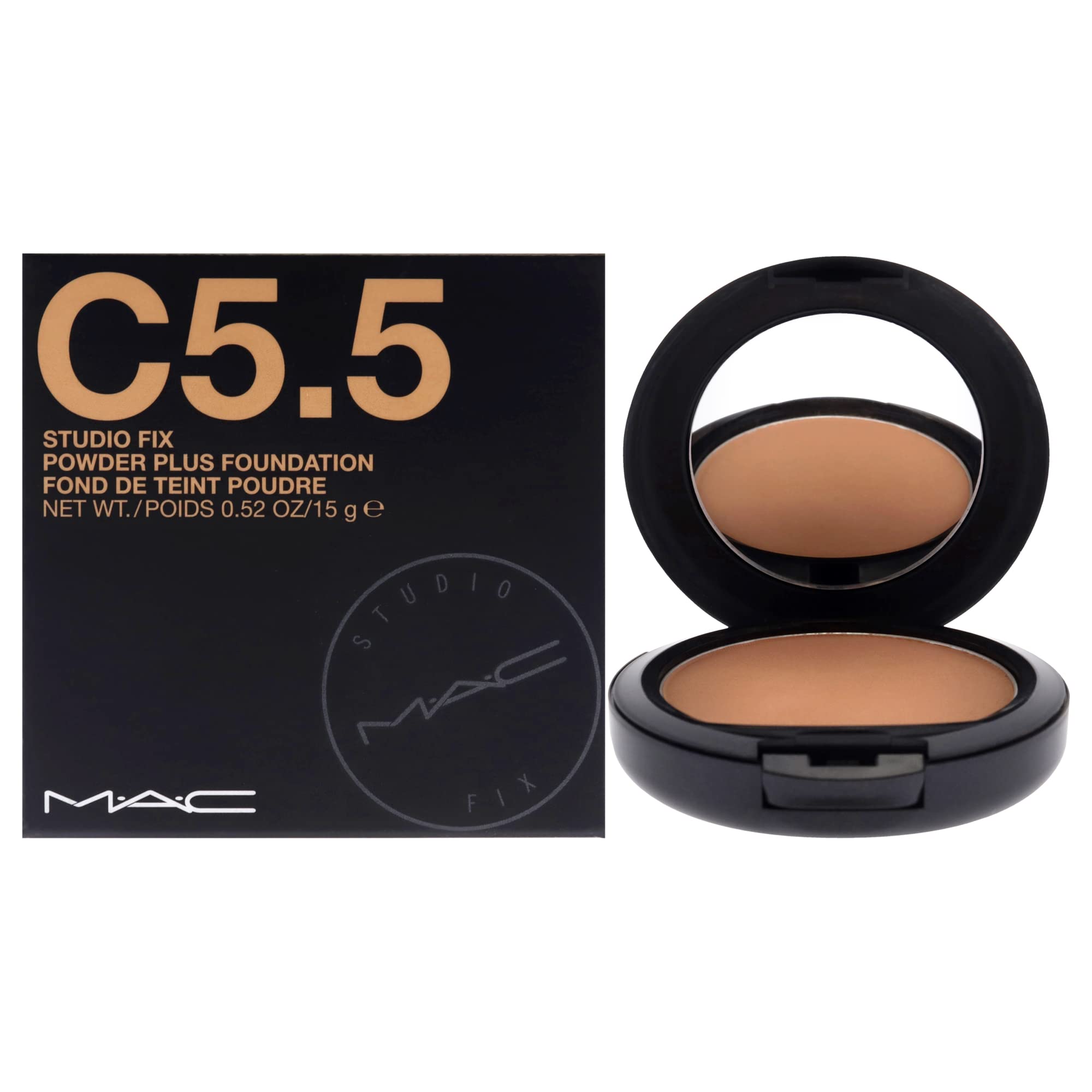 Mac Acm Mac Studio Fix Powder Plus Foundation C5.5 Rw Us Mac 181 0.52 oz - Thumbnail 2