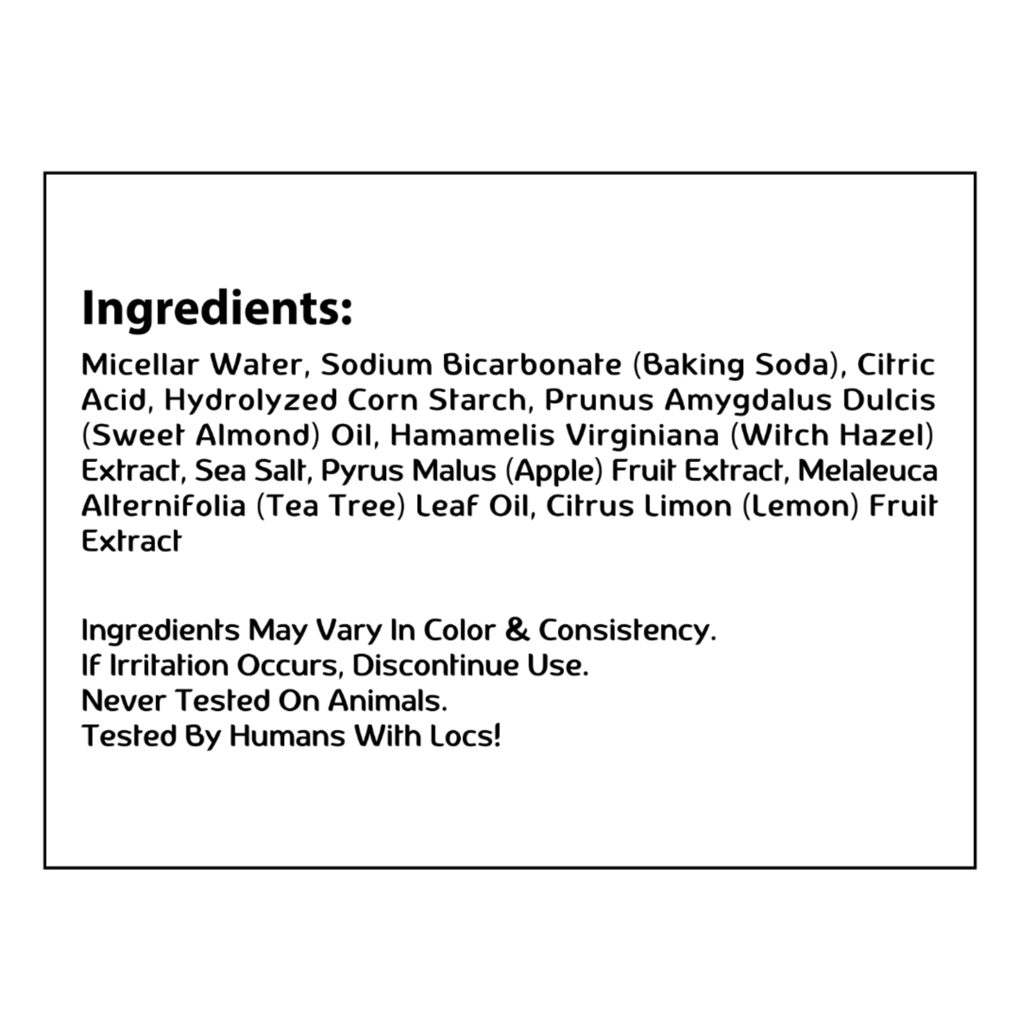 Made for Locs Vegan Detox Bar - Thumbnail 3