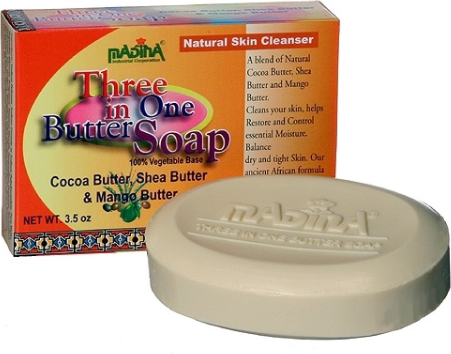 Madina 3 In 1 Butter Soap 1 Pound