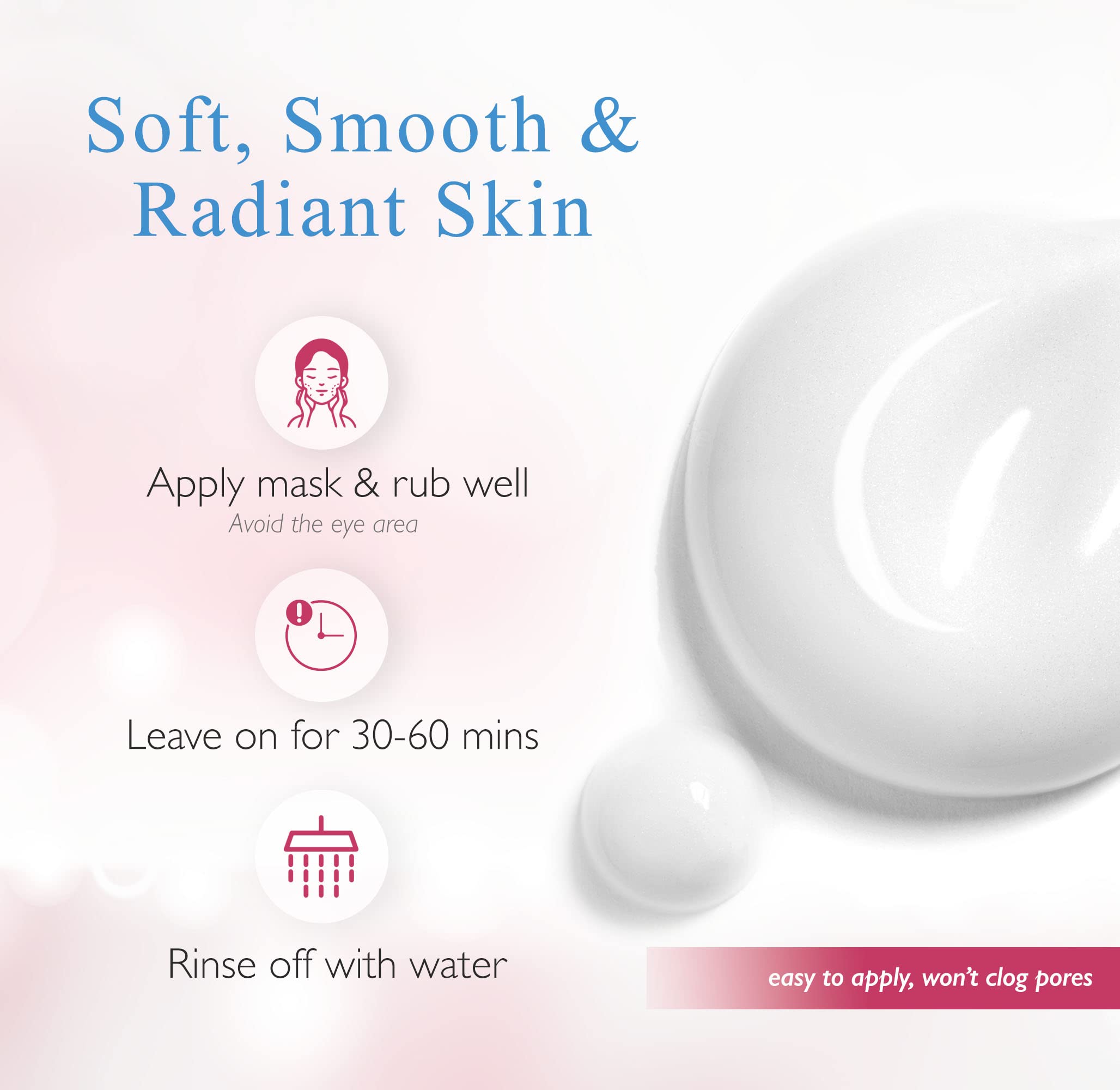 Madre Perla de Ultratez Skin Brightening Mask Moisturizing Mask for Face and - Thumbnail 3