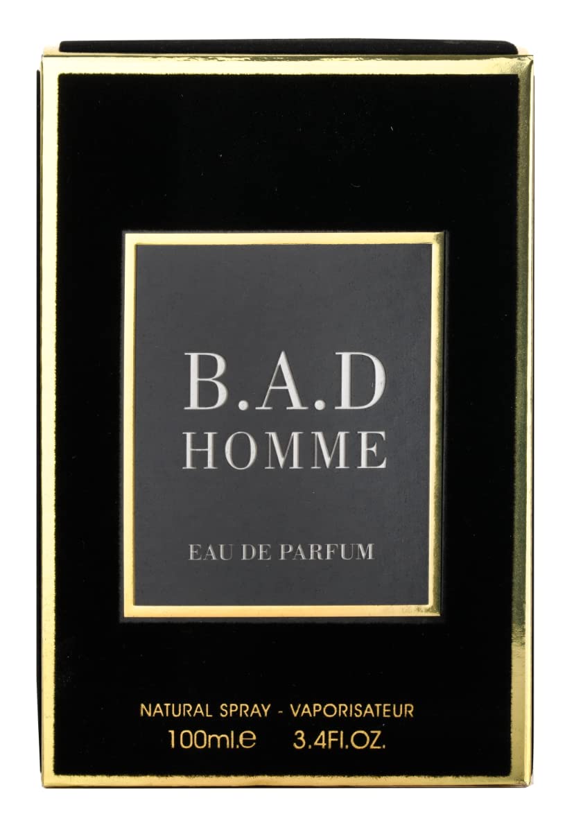 Maison Alhambra B.a.d Homme Fragrances 6291107459134 For Men EDP 3.4 oz - Thumbnail 3