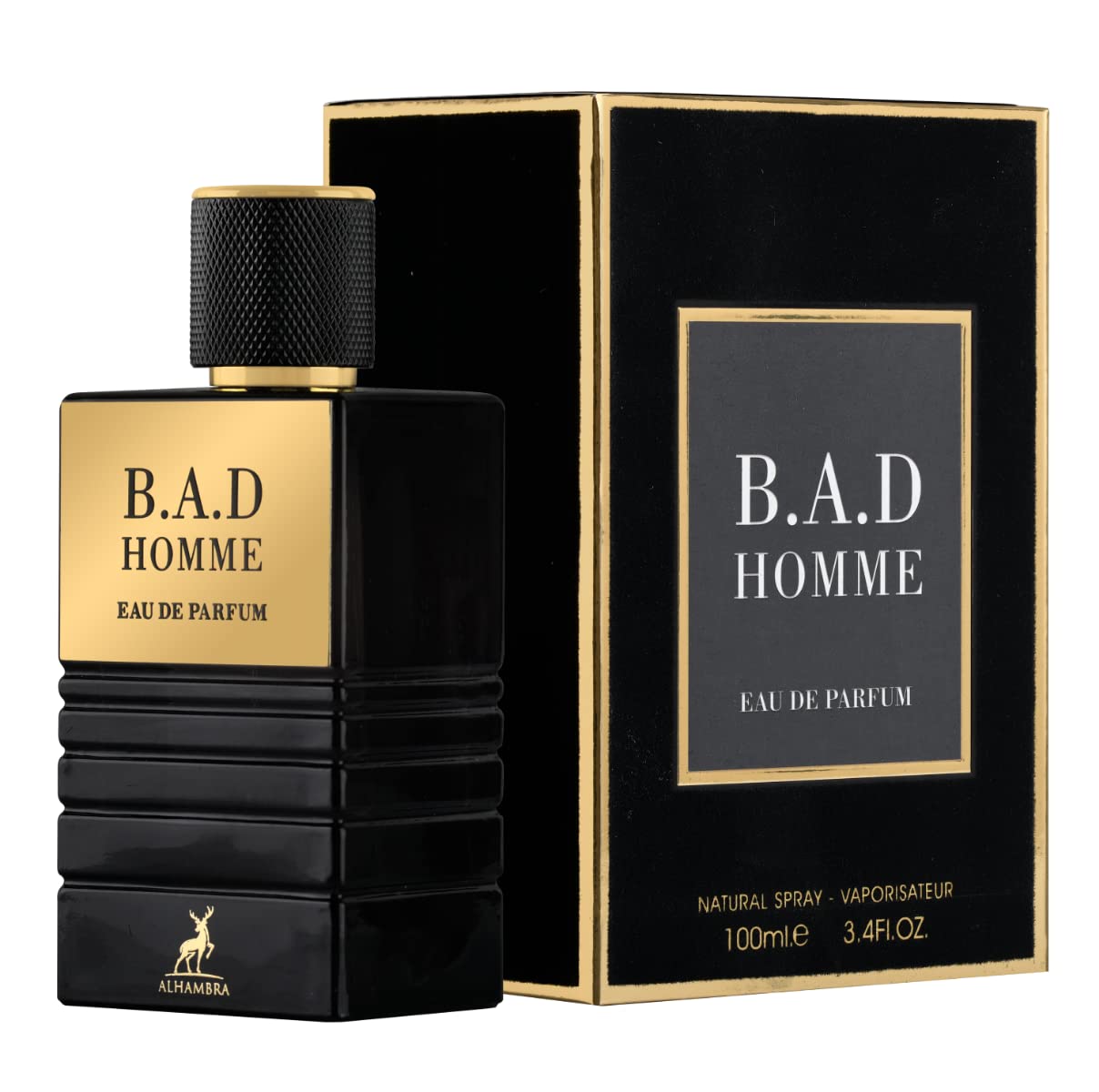 Maison Alhambra B.a.d Homme Fragrances 6291107459134 For Men EDP 3.4 oz