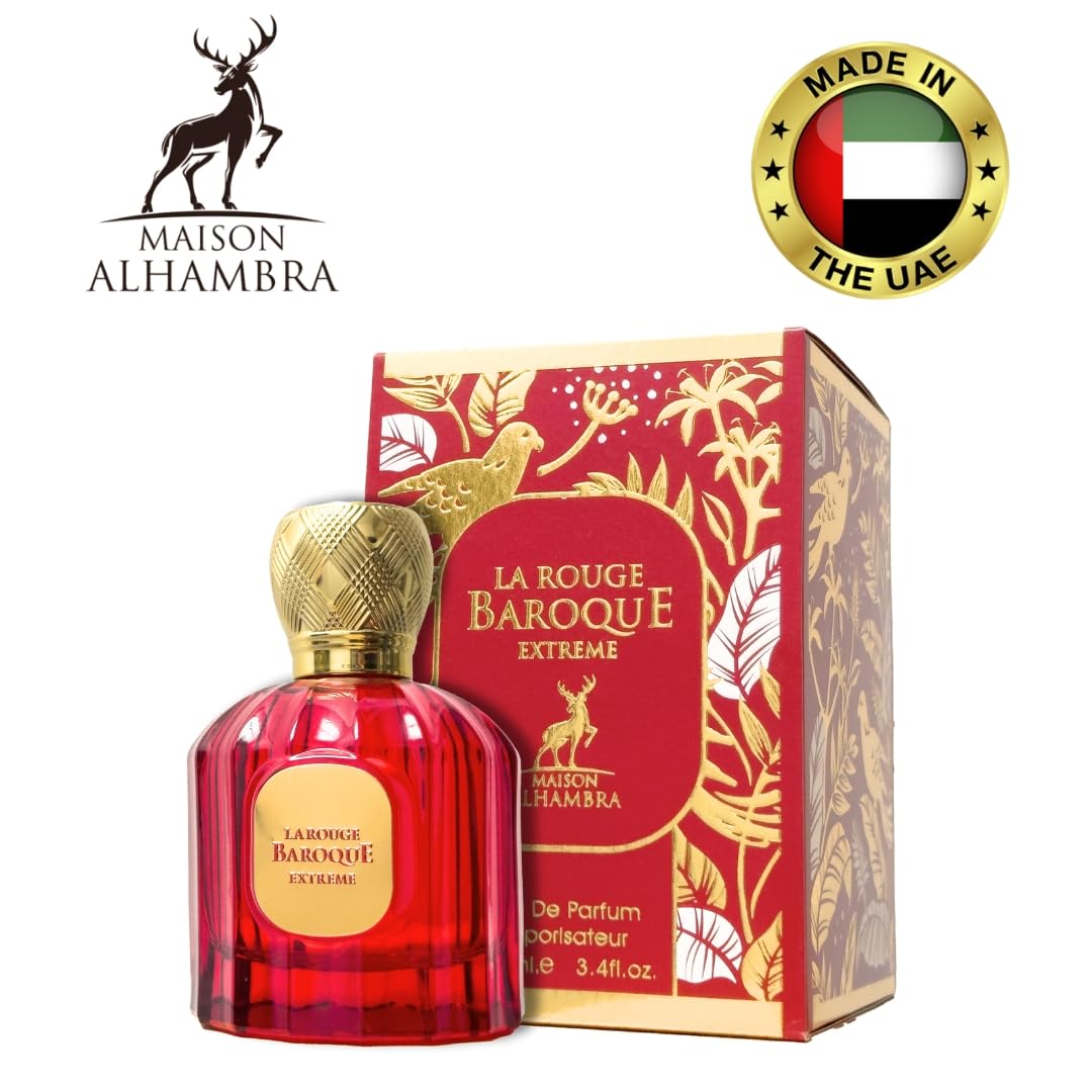 Maison Alhambra Baroque Rouge Extrait For Women EDP 3.4 oz - Thumbnail 3