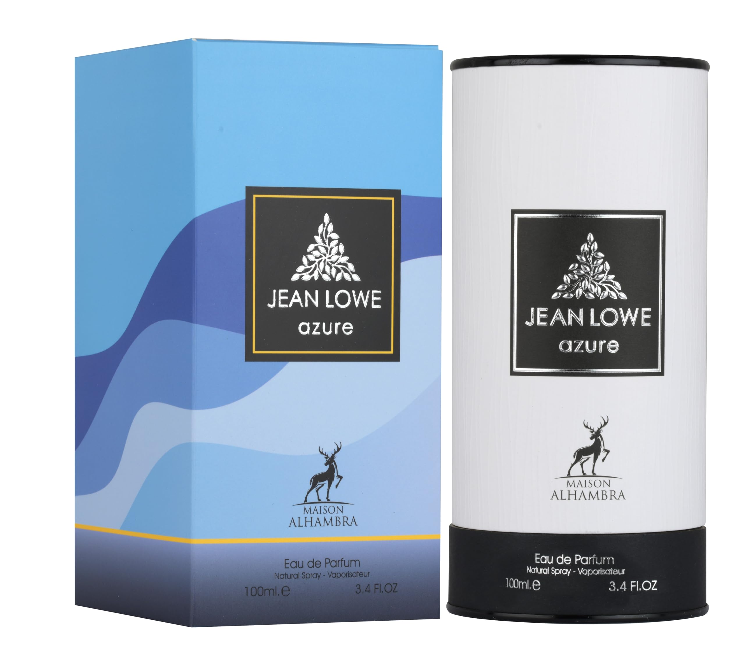 Jean Lowe Azure By Maison Alhambra for Unisex Unisex EDP 3.4 oz - Thumbnail 2