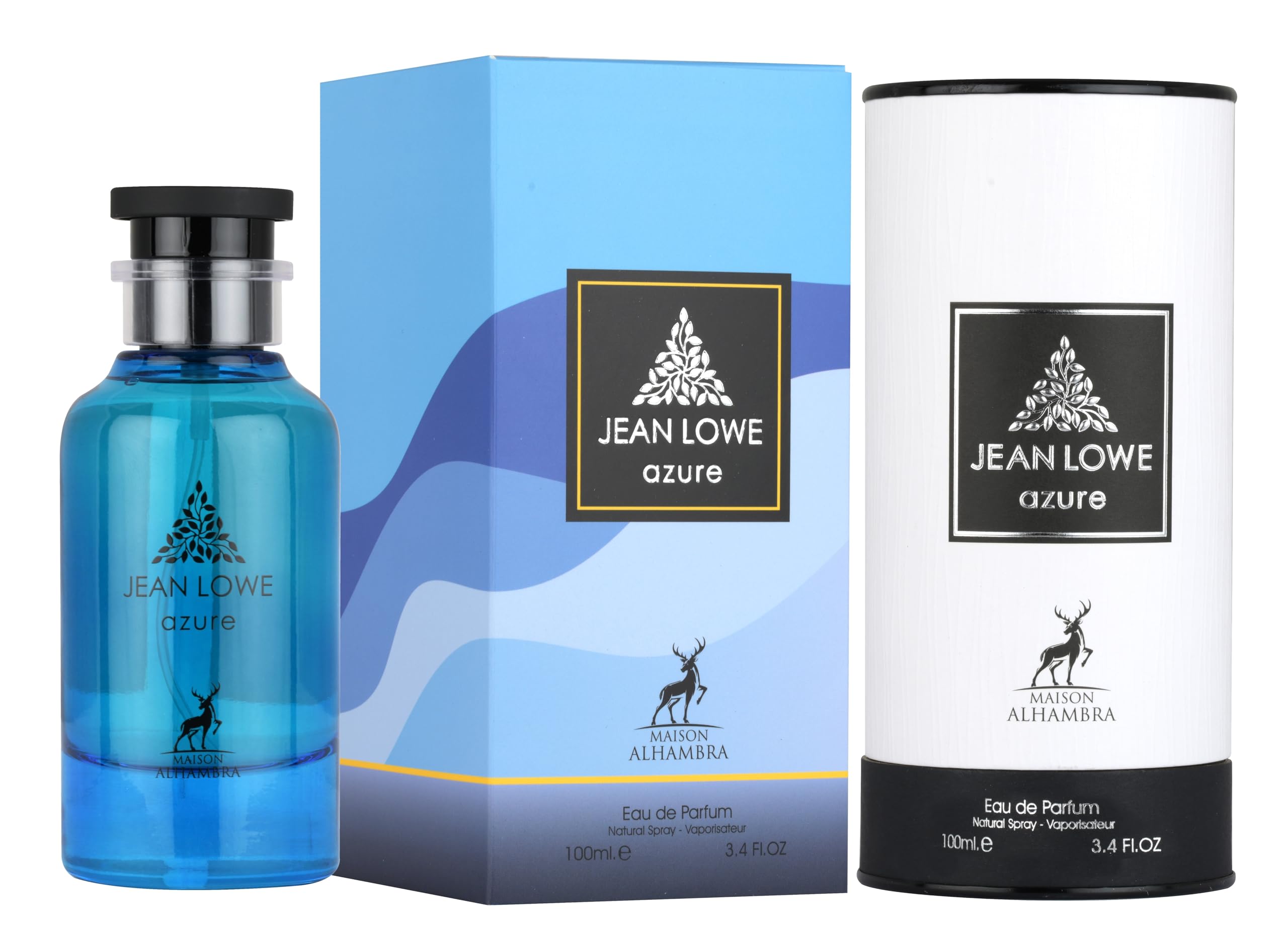 Jean Lowe Azure By Maison Alhambra for Unisex Unisex EDP 3.4 oz