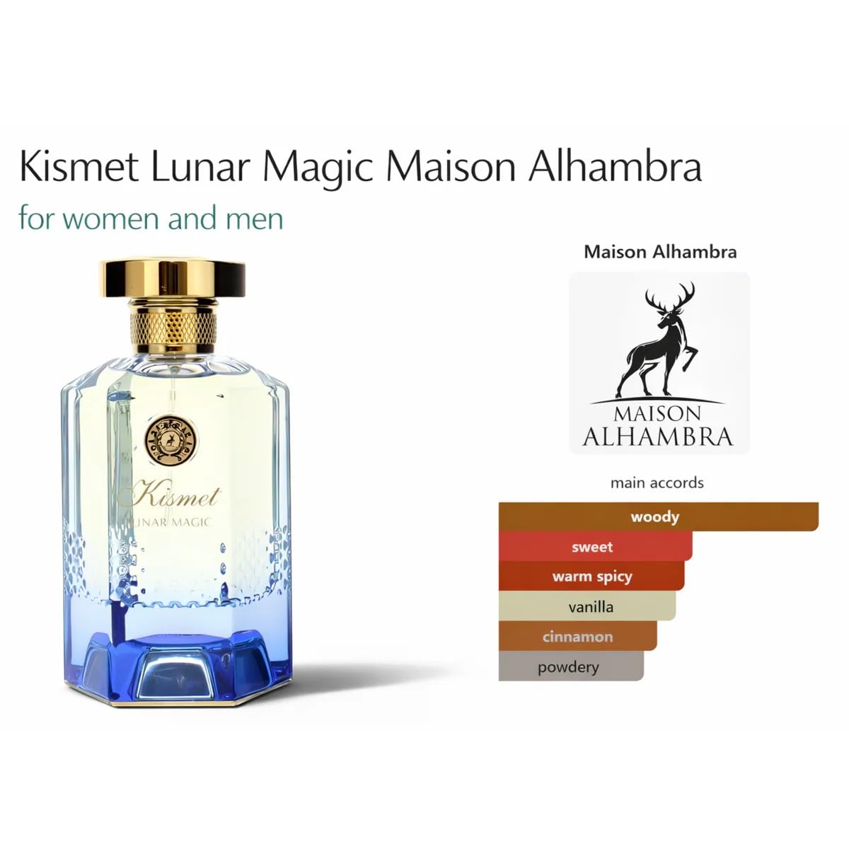 Maison Alhambra Kismet Lunar Magic 3.4 U United Arab Emir. 24pcs Bybox EDP - Thumbnail 2