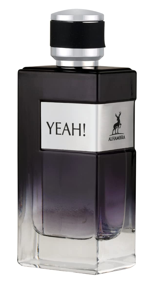 Yeah By Maison Alhambra For Men EDP 3.4 oz - Thumbnail 3