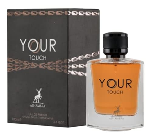 Your Touch By Maison Alhambra For Men EDP 3.4 oz - Thumbnail 3