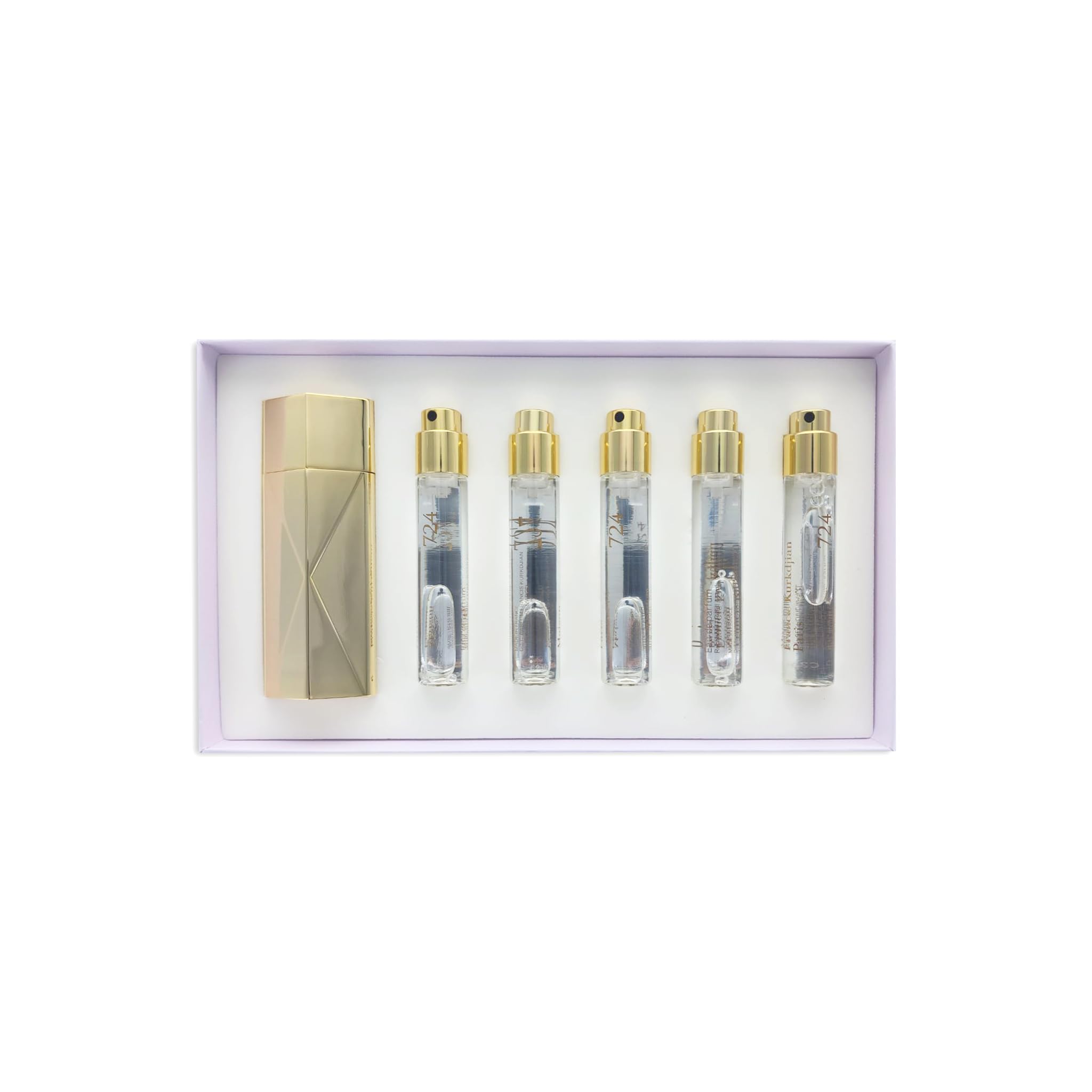 Maison Francis Kurkdjian 724 for Unisex 6 Piece Travel Set Unisex EDP 0.37 oz - Thumbnail 3