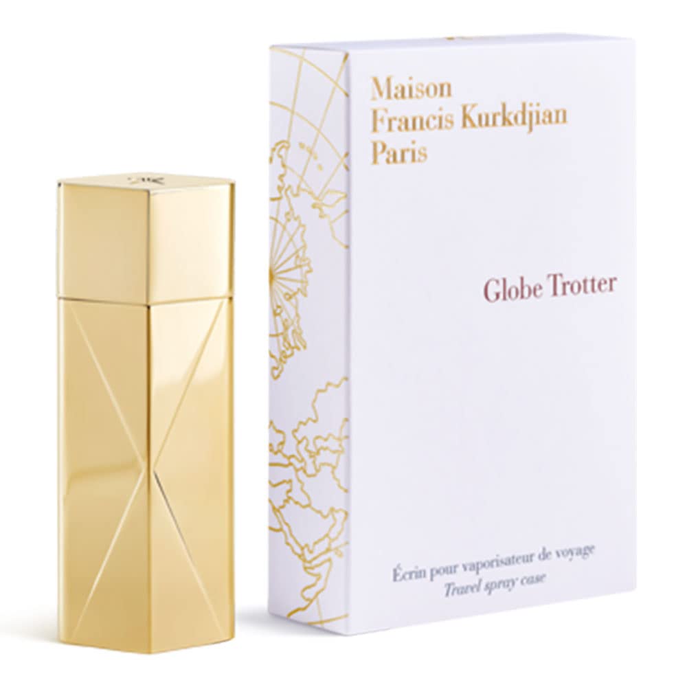 Maison Francis Kurkdjian Globe Trotter Travel Case Gold - Thumbnail 2