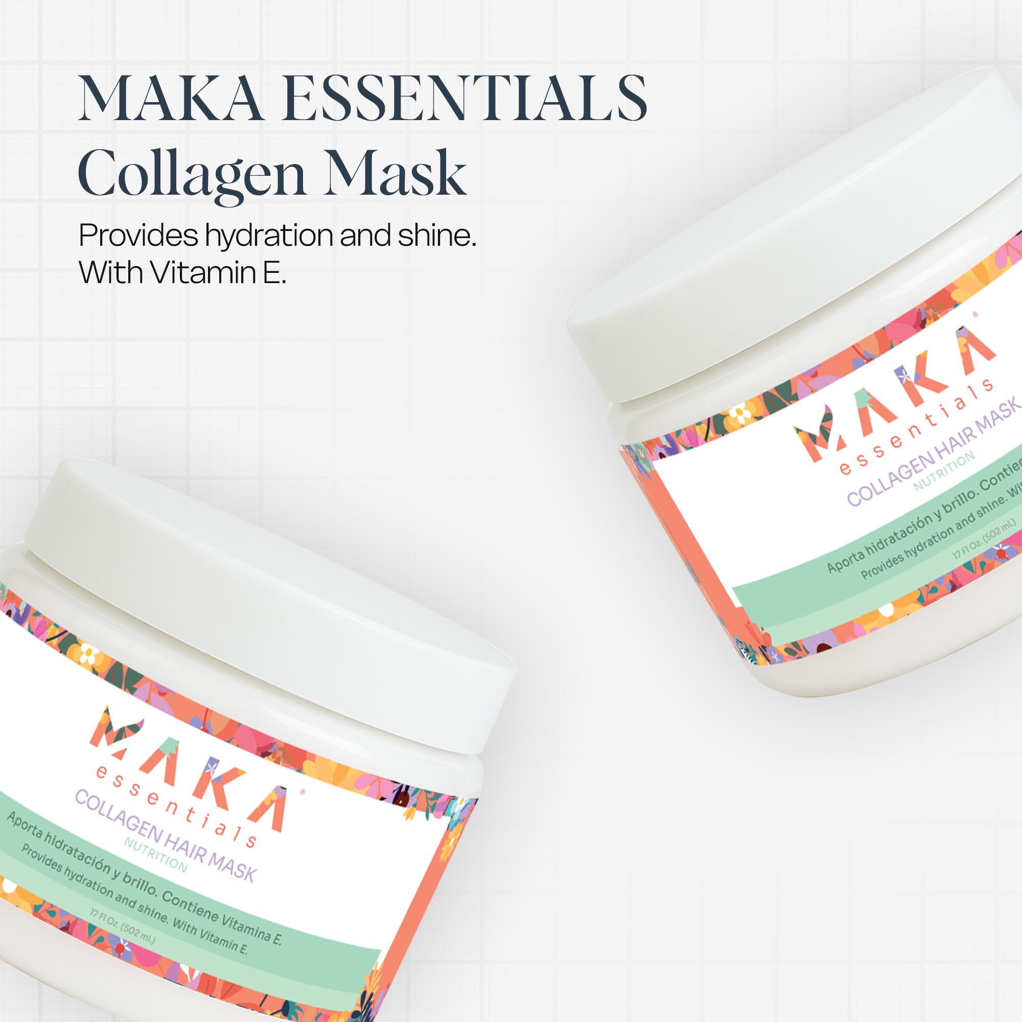 Maka Essentials Collagen Nutrition Mask Moisturizes Shines Softens Strengthens - Thumbnail 2