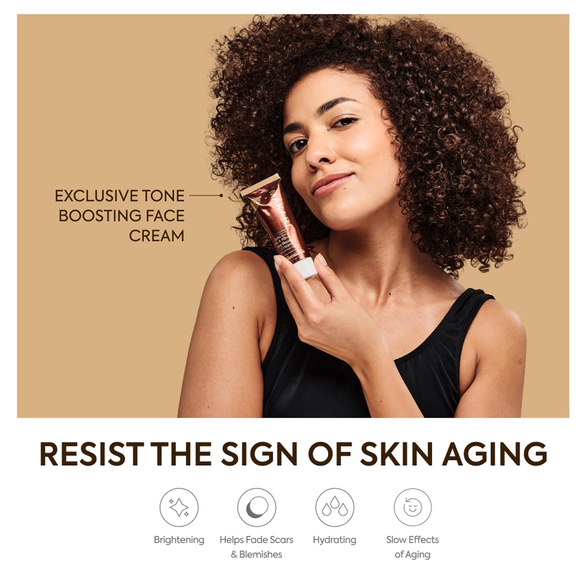 Makari Exclusive Active Intense Tone Boosting Face Cream | Skin Brightening - Thumbnail 3