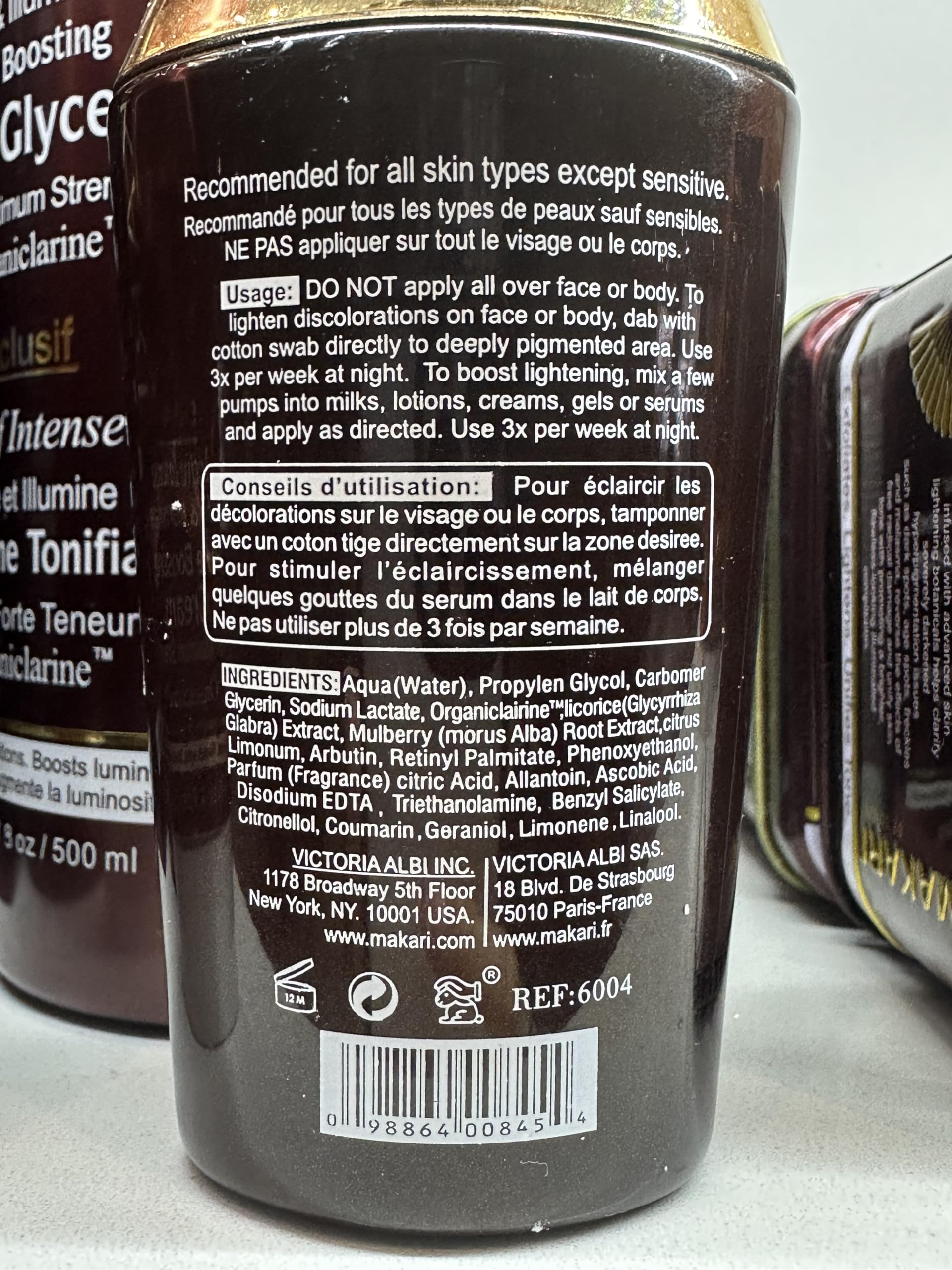 Makari Exclusive Dark Spot Corrector Serum Brightening Toning Body Serum With - Thumbnail 2