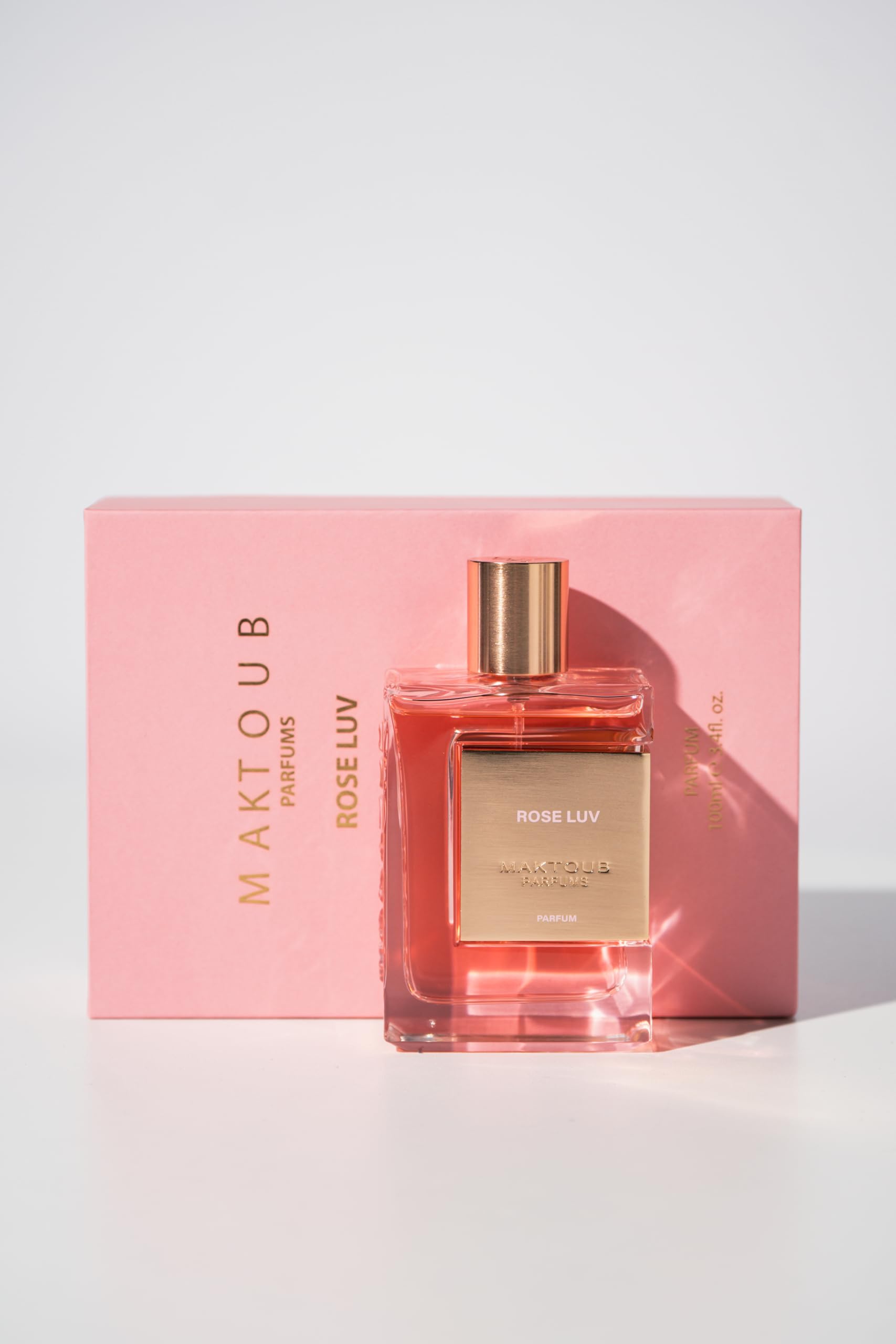 Maktoub Rose Luv Parfum 3.4 U United Arab Emir. 1pcs Bybox