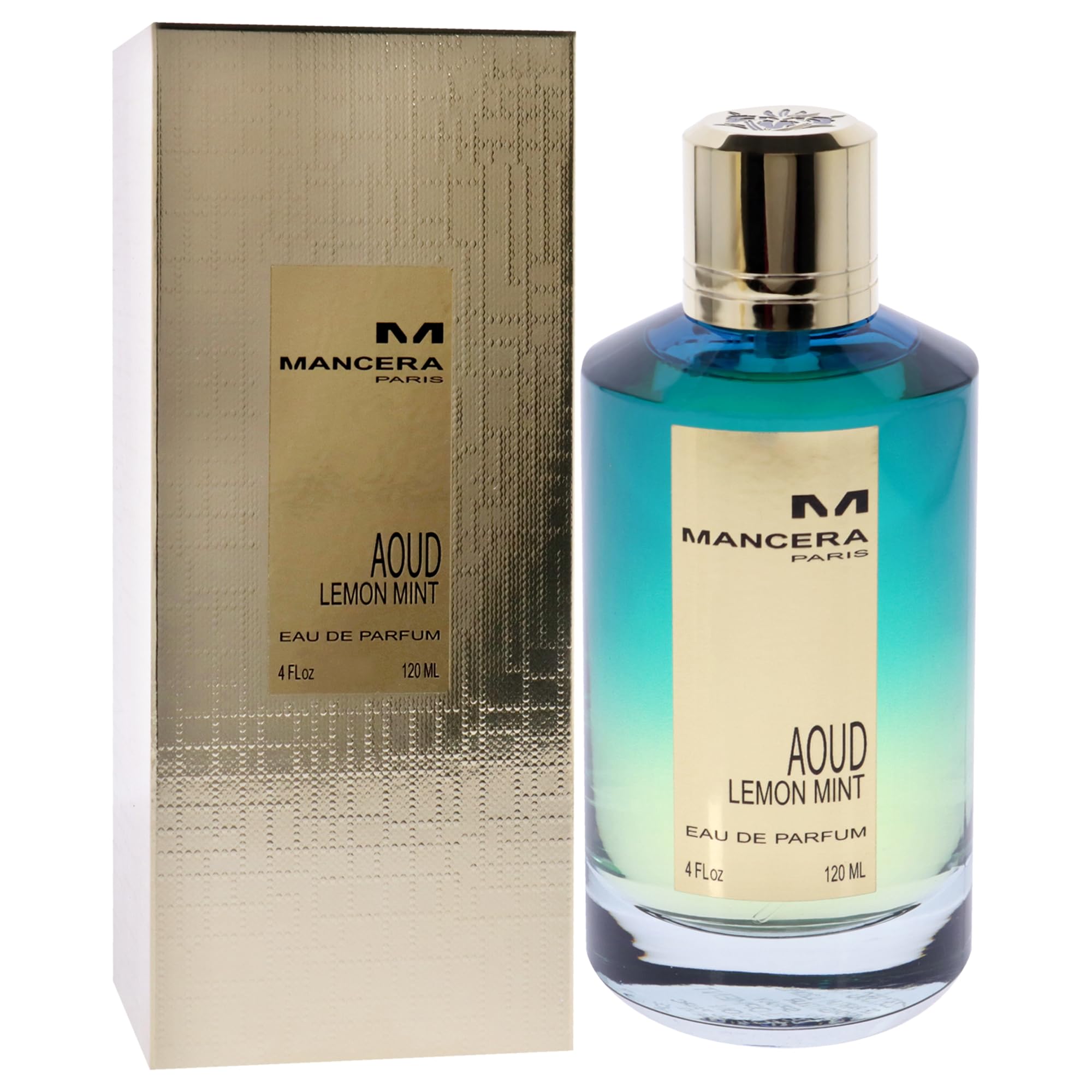Mancera Aoud Lemon Mint 4 Fl Oz EDP - Thumbnail 3