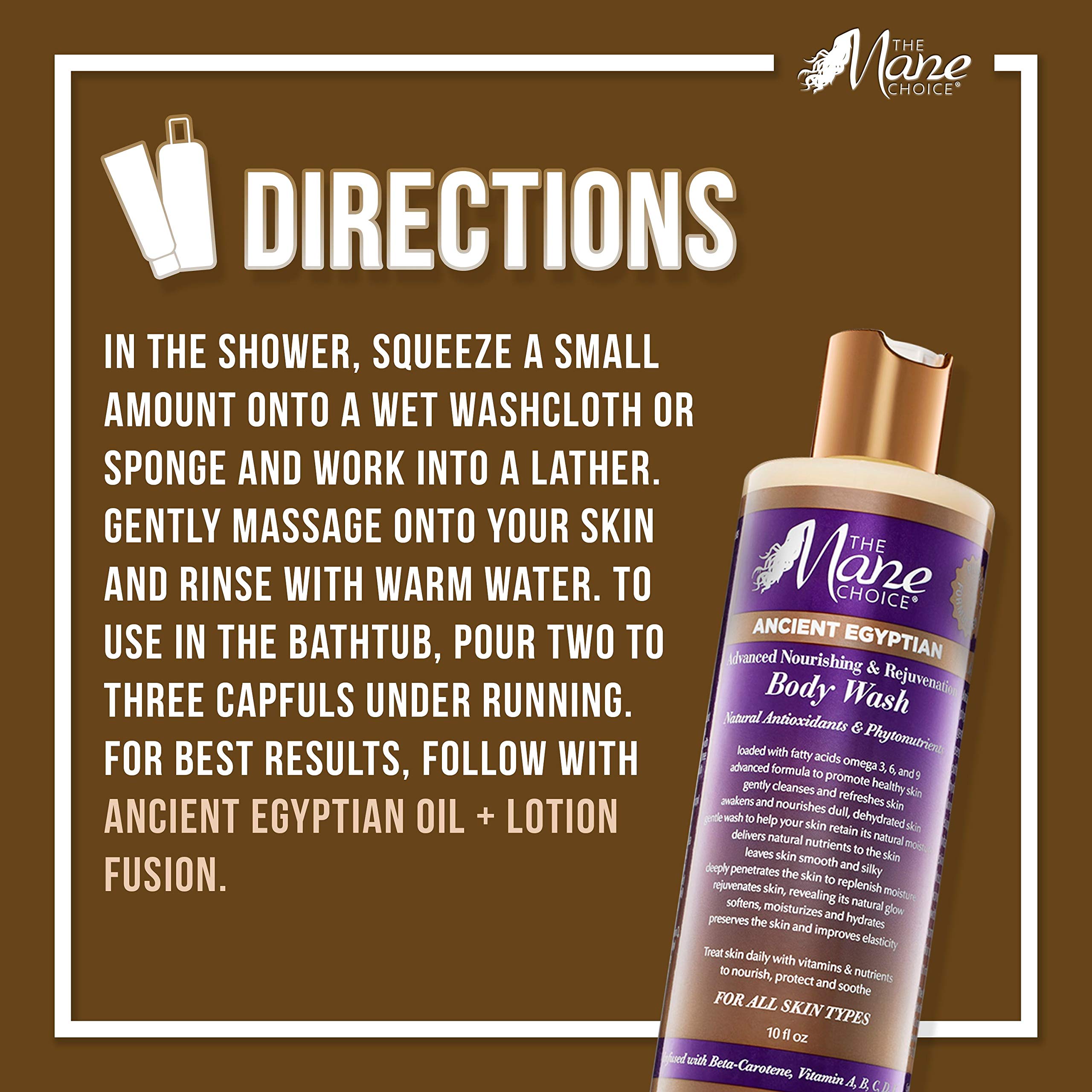 The Mane Choice Ancient Egyptian Advanced Nourishing Rejuvenation Body Wash