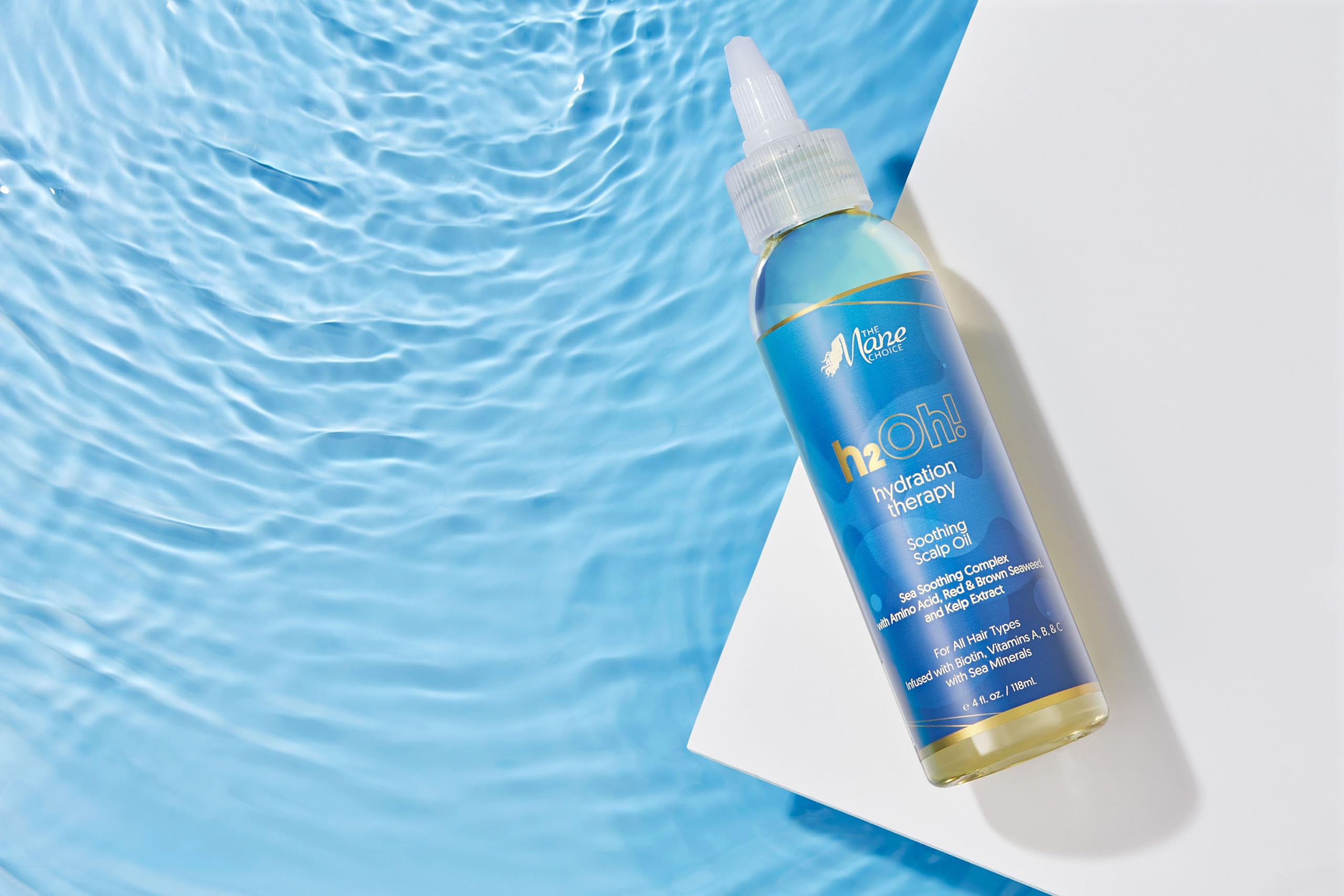 The Mane Choice H2oh! Hydration Therapy Soothing Scalp Oil 4 oz - Thumbnail 2