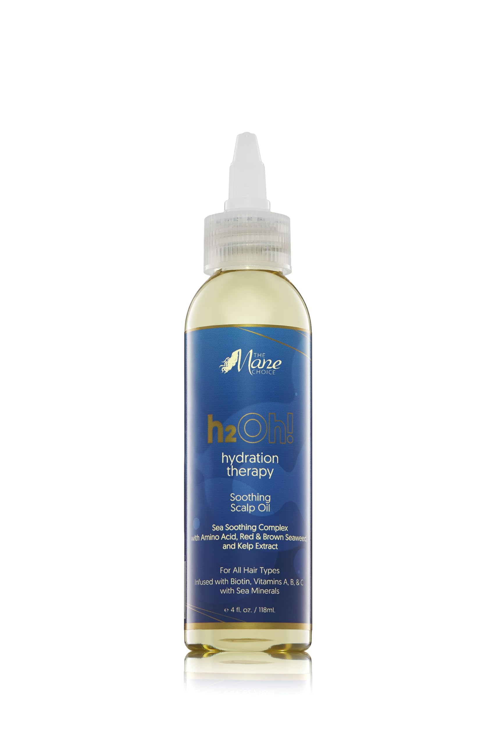 The Mane Choice H2oh! Hydration Therapy Soothing Scalp Oil 4 oz - Thumbnail 1