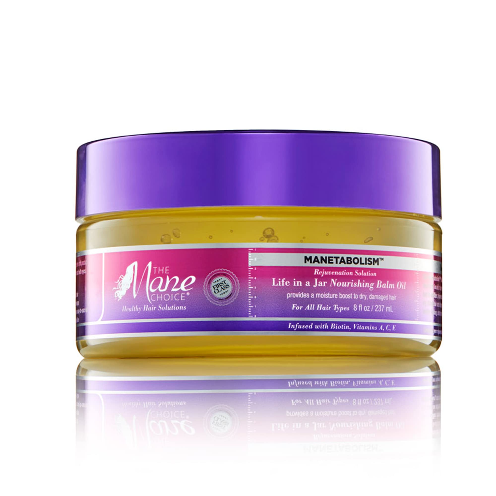 The Mane Choice Rejuvenation Solution Life In A Jar Nourishing Balm Oil 8 oz