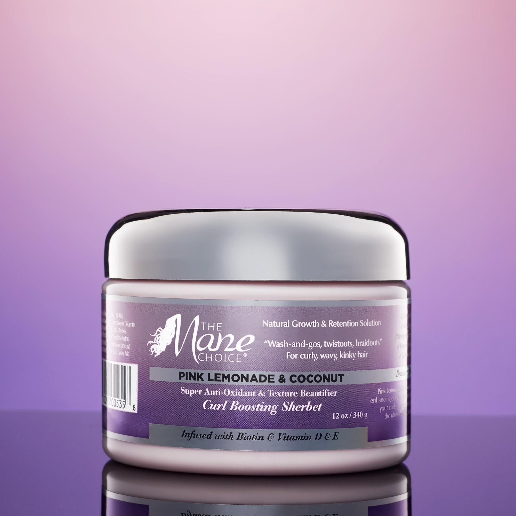 The Mane Choice Pink Lemonade Super Anti Oxidant Texture Beautifier Curl - Thumbnail 3