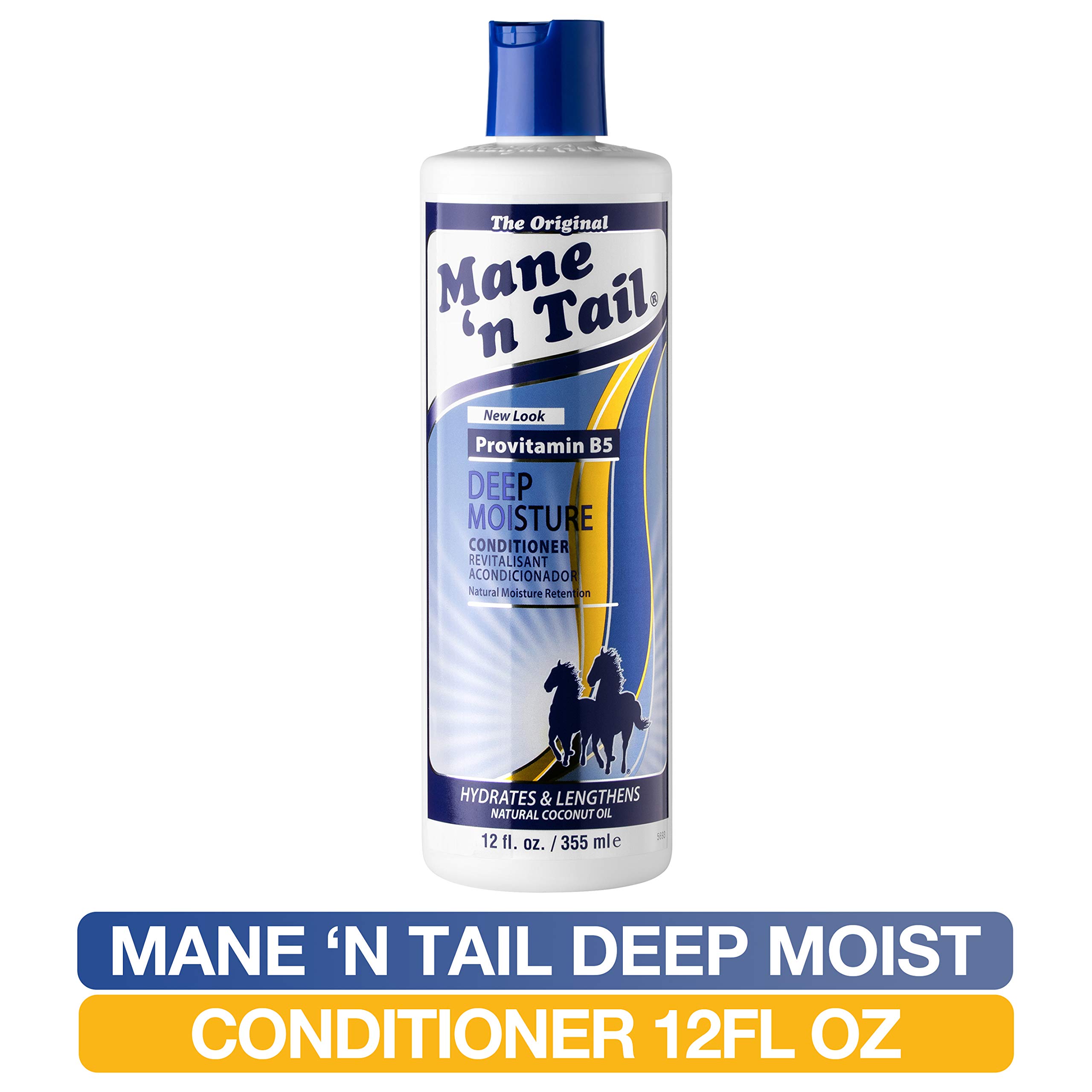 Mane'n Tail Deep Moisturizing Conditioner for Dry Damaged Hair 12 oz