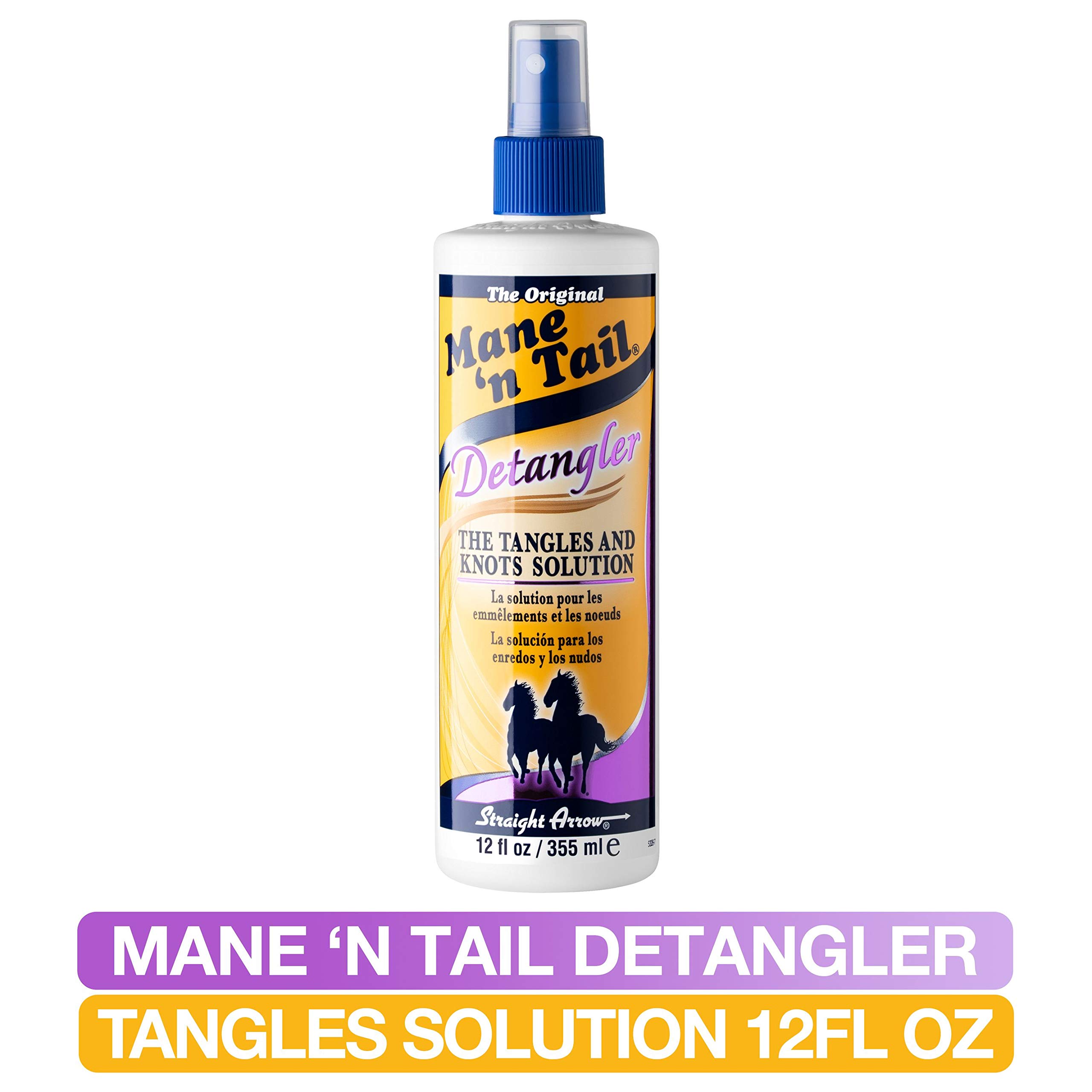 Mane 'n Tail Detangler Ph Balanced Formula To Eliminate Tangles Knots Split