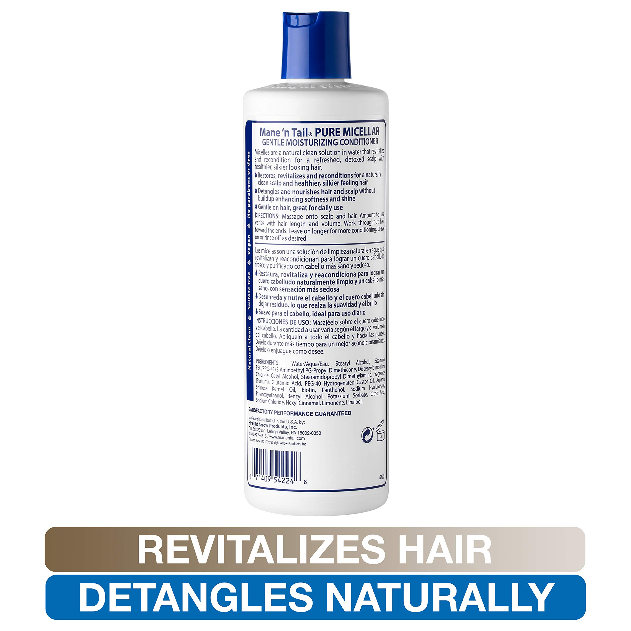 Mane 'n Tail Micellar Conditioner Biotin Infused Coconut Oil 11.2 Fl Oz 331 ml - Thumbnail 2