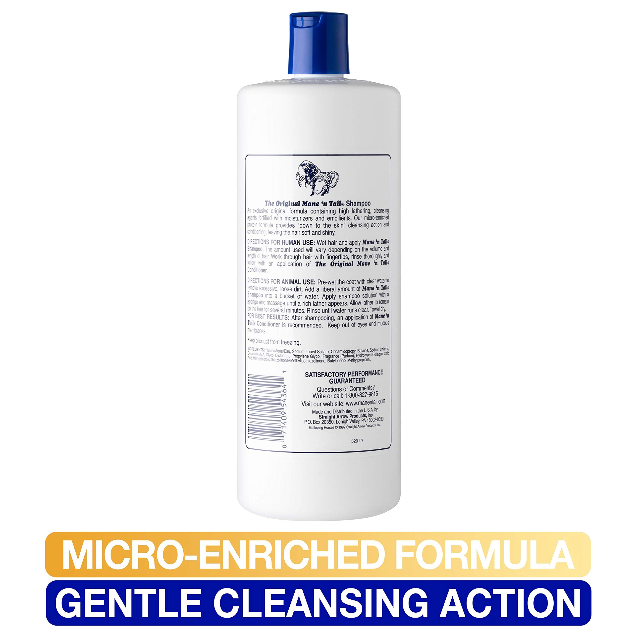 Mane 'n Tail Original Shampoo Fortifies Conditions Hair for Soft Silky Shine Ph - Thumbnail 2