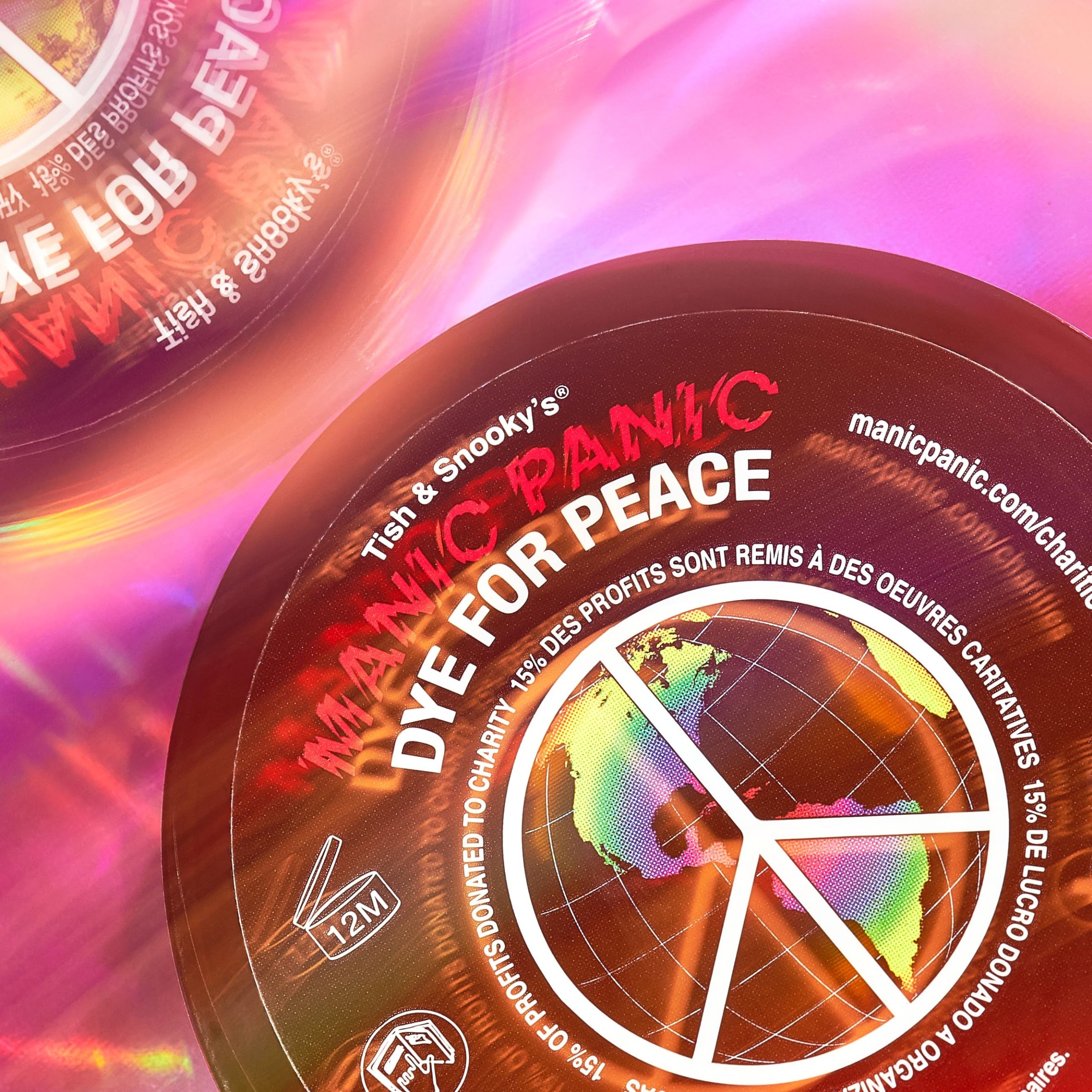 Manic Panic Classic Amethyst Ashes Semi Permanent Hair Color Purple Toned Smoky - Thumbnail 1