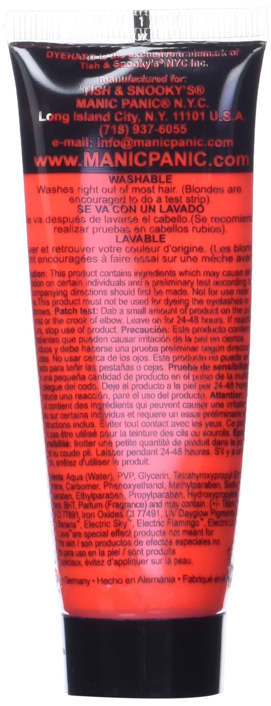 Manic Panic Htg12172mp Dye Hard Styling Gel Electric Lizard 50 ml - Thumbnail 3