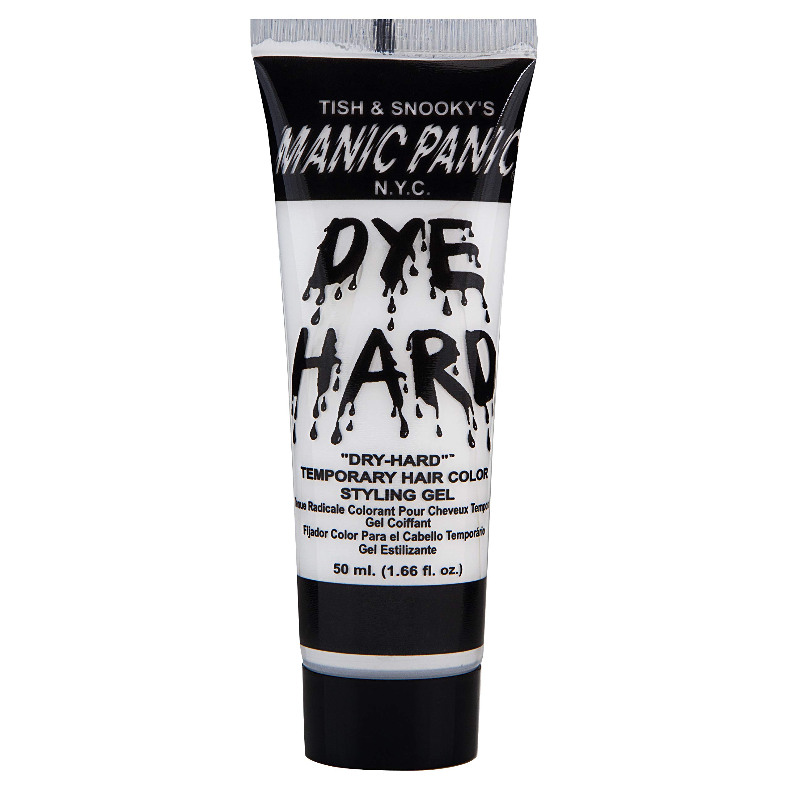 Manic Panic Virgin White Hair Color Gel Dye Hard Temporary Washable White Hair