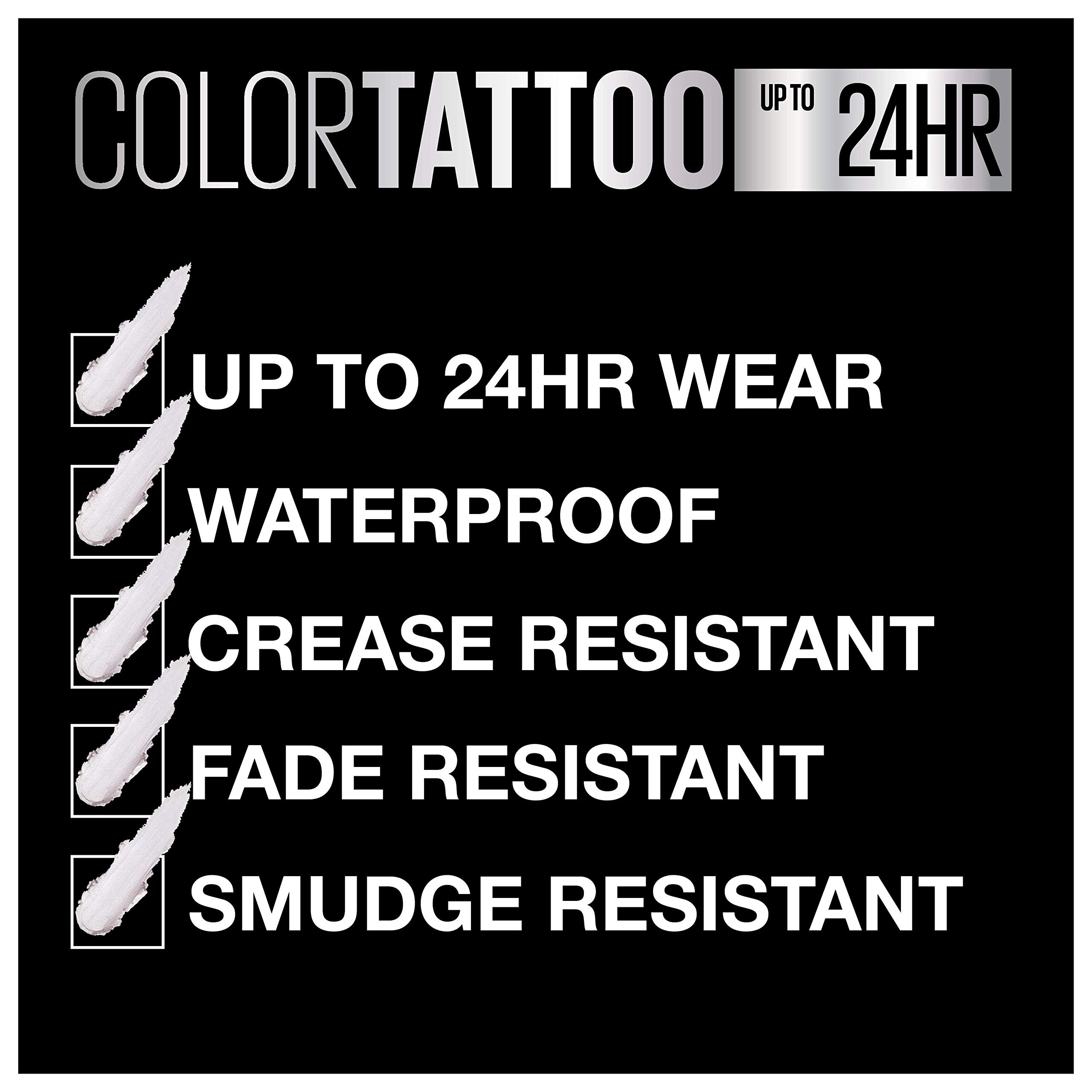 (9-pack) Maybelline Color Tattoo Up To 24hr Longwear Cream Eyeshadow Assorted - Thumbnail 3