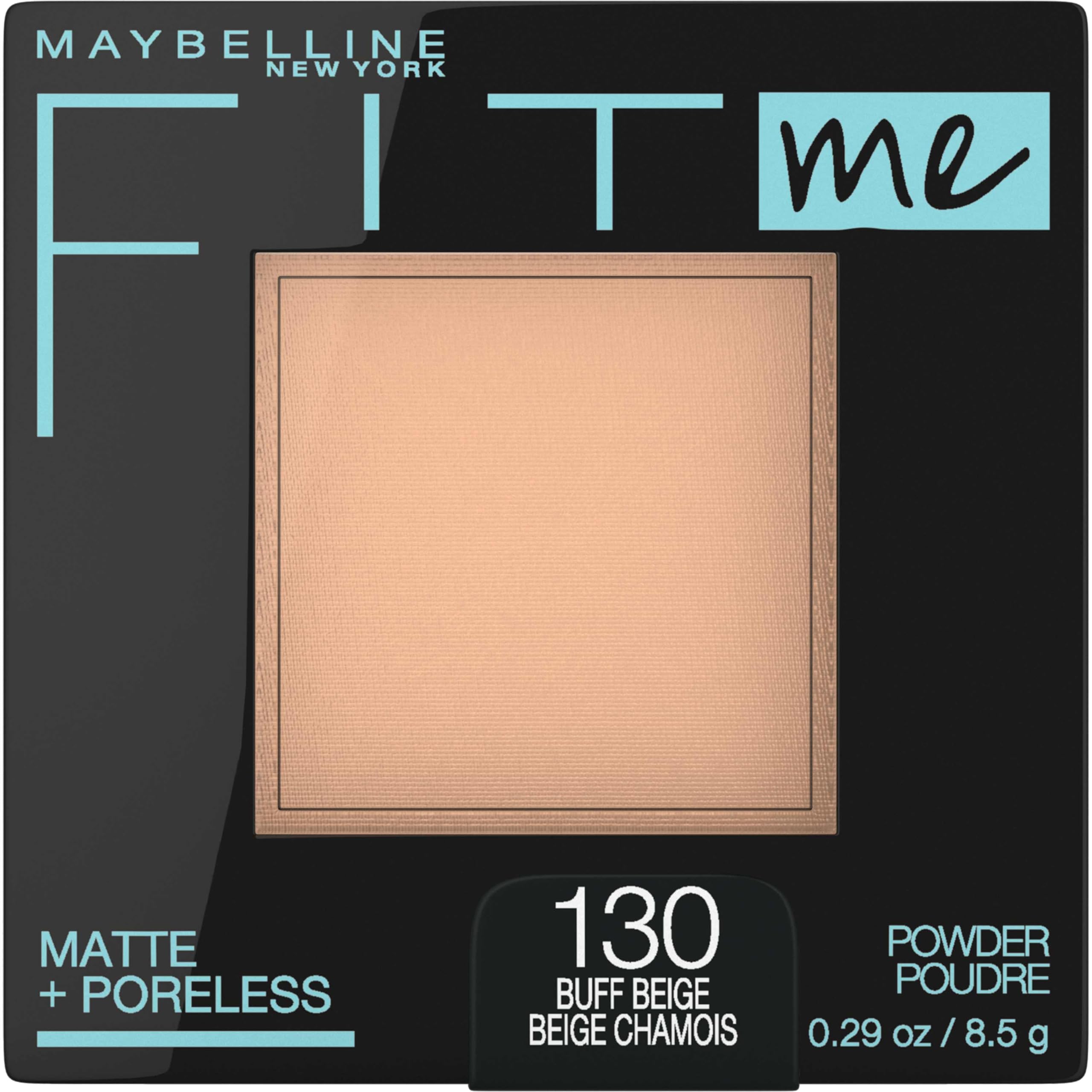 (6-pack) Maybelline Fit Me Matte + Poreless Pressed Face Powder Makeup & Setting Powder, Buff Beige, 1 Count (Set)