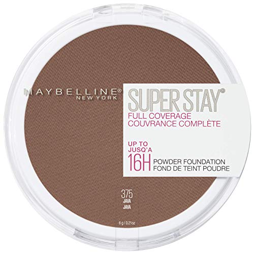(12-pack) Maybelline Super Stay Full Coverage Powder Foundation Makeup, Up to 16 Hour Wear, Soft, Creamy Matte Foundation, Java, 1 Count - Thumbnail 3