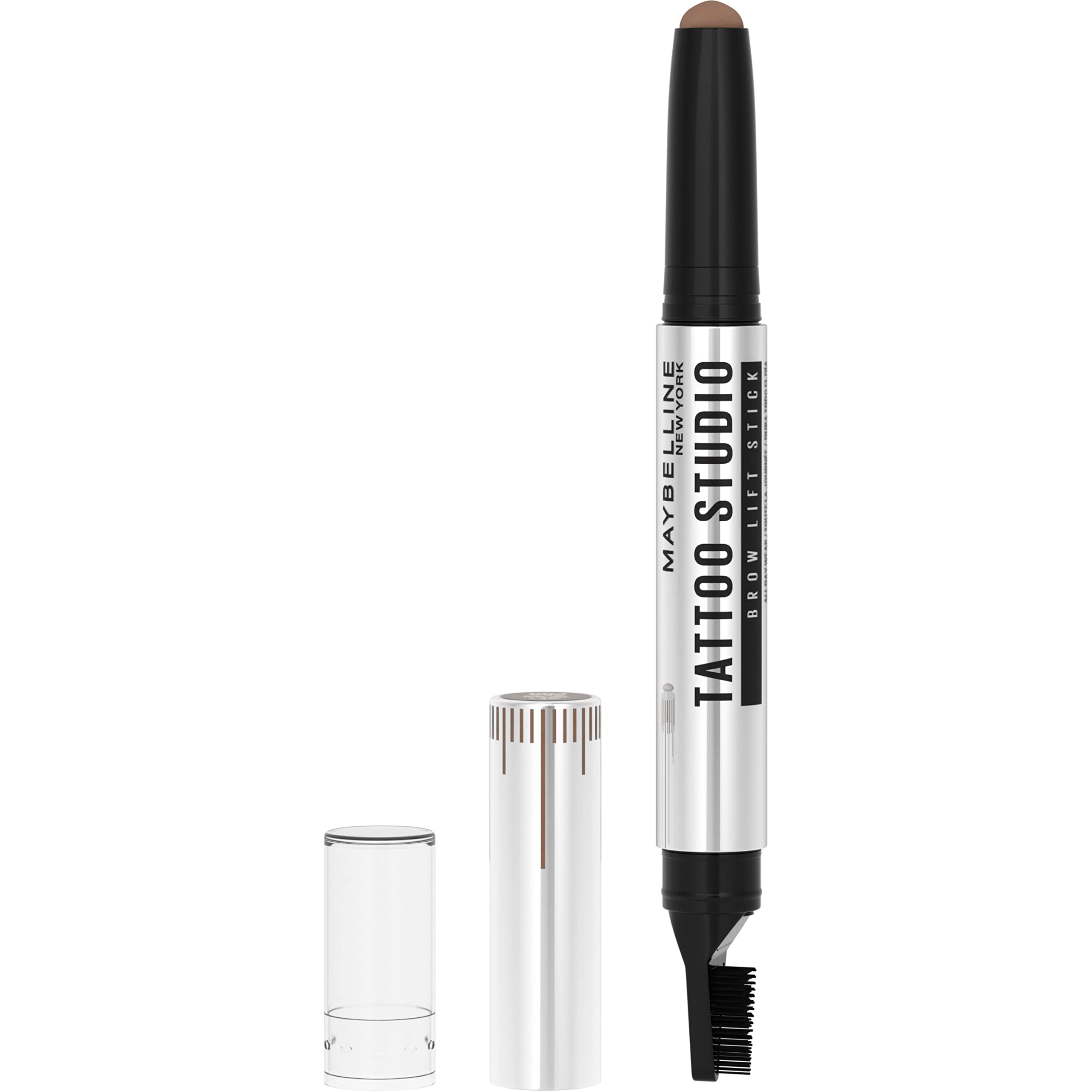 (72-pack) Maybelline Tattoo Studio Brow Lift Stick #255 Soft Brown - Thumbnail 1